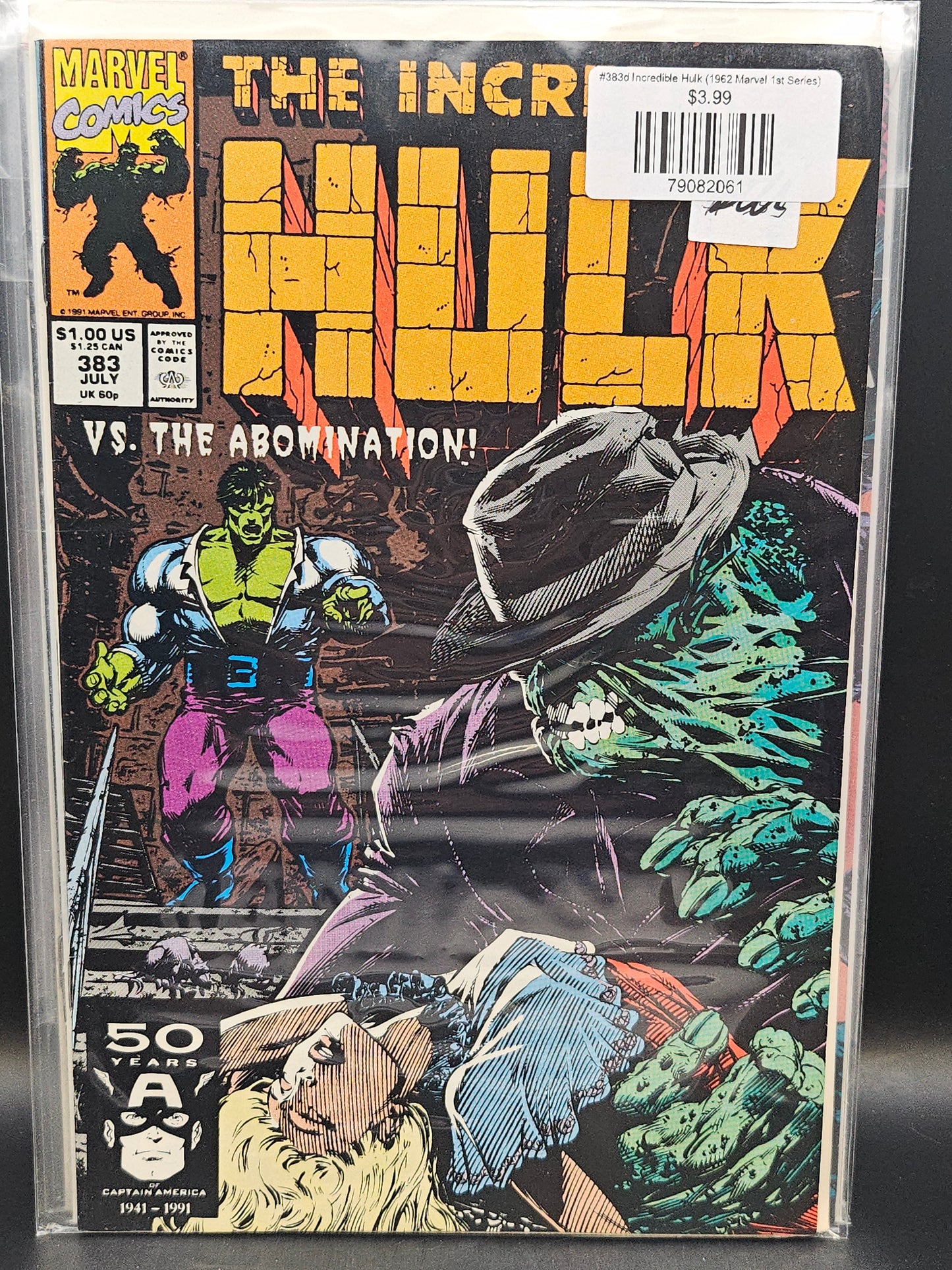#383d Incredible Hulk (1962 Marvel 1st Series)