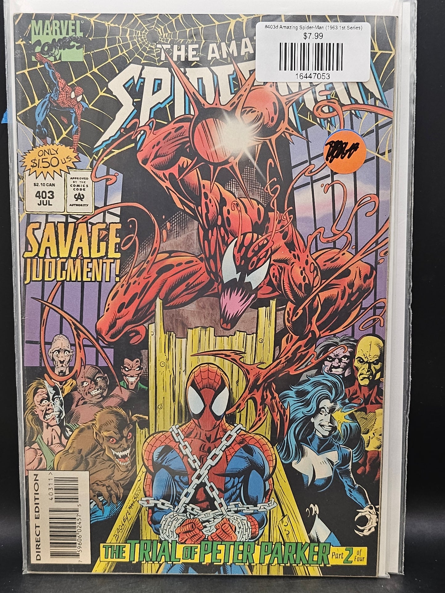 #403d Amazing Spider-Man (1963 1st Series)