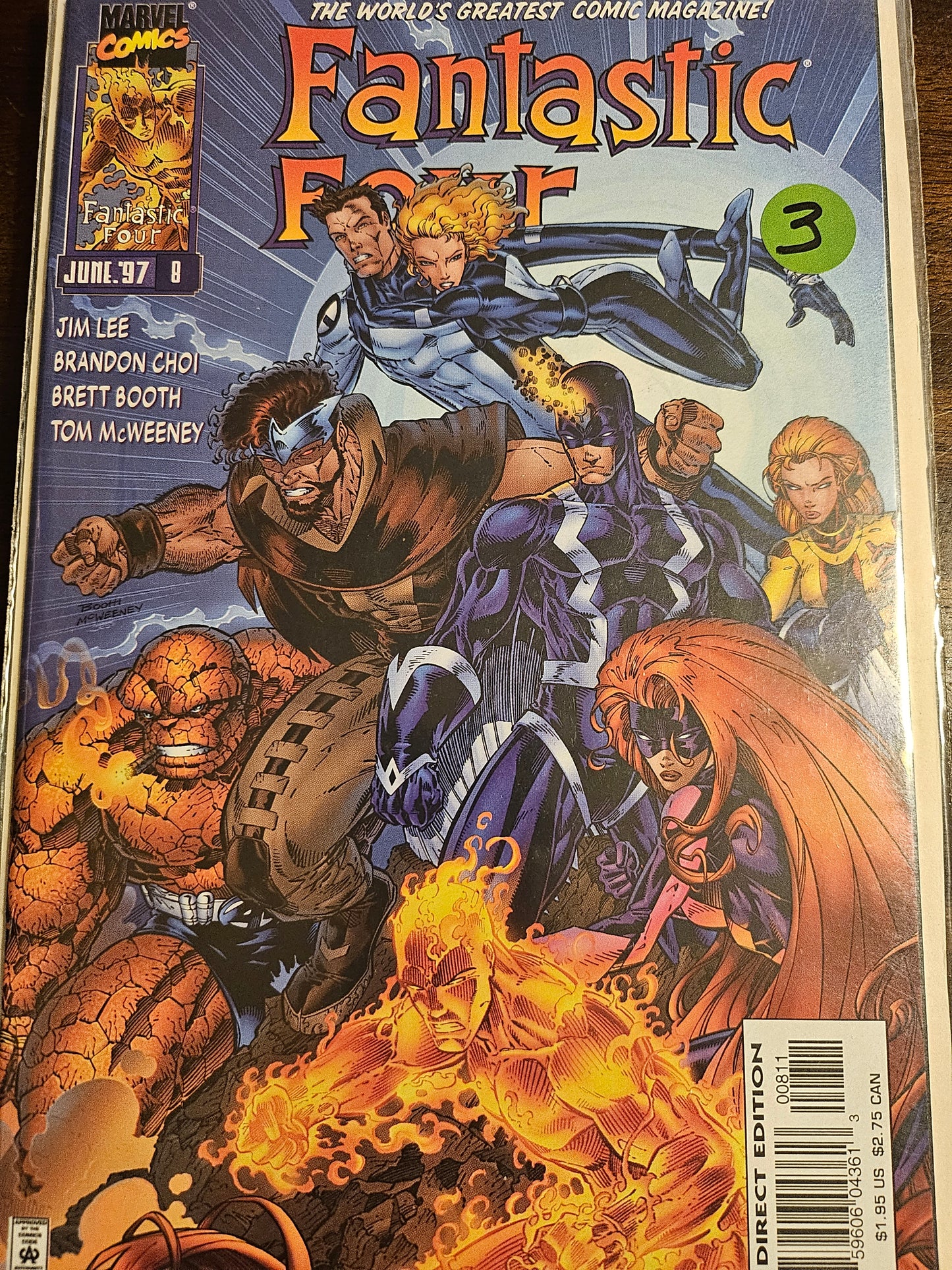 101.6 Fantastic Four – #8 – v2 (1996–1997)