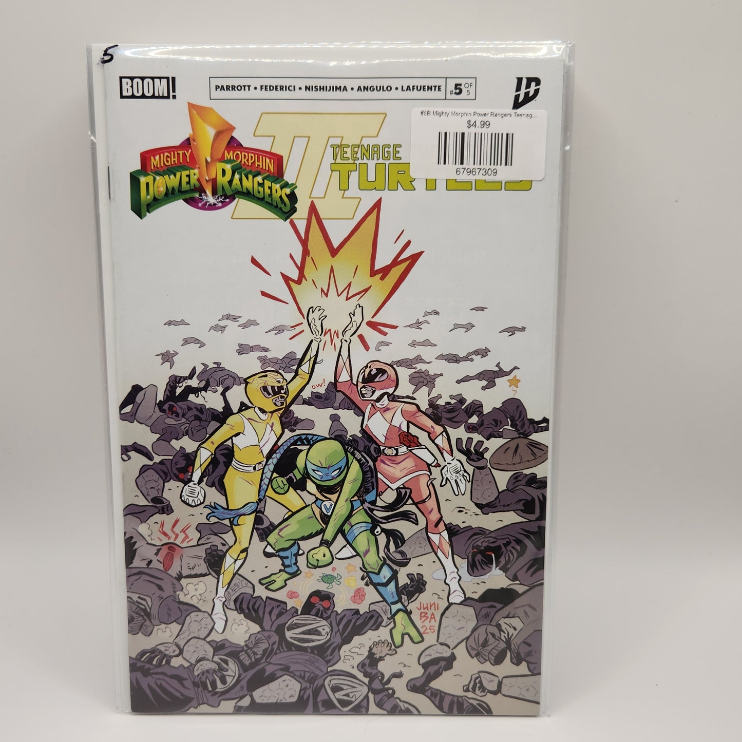 #5B Mighty Morphin Power Rangers Teenage Mutant Ninja Turtles III (2025 Boom)
