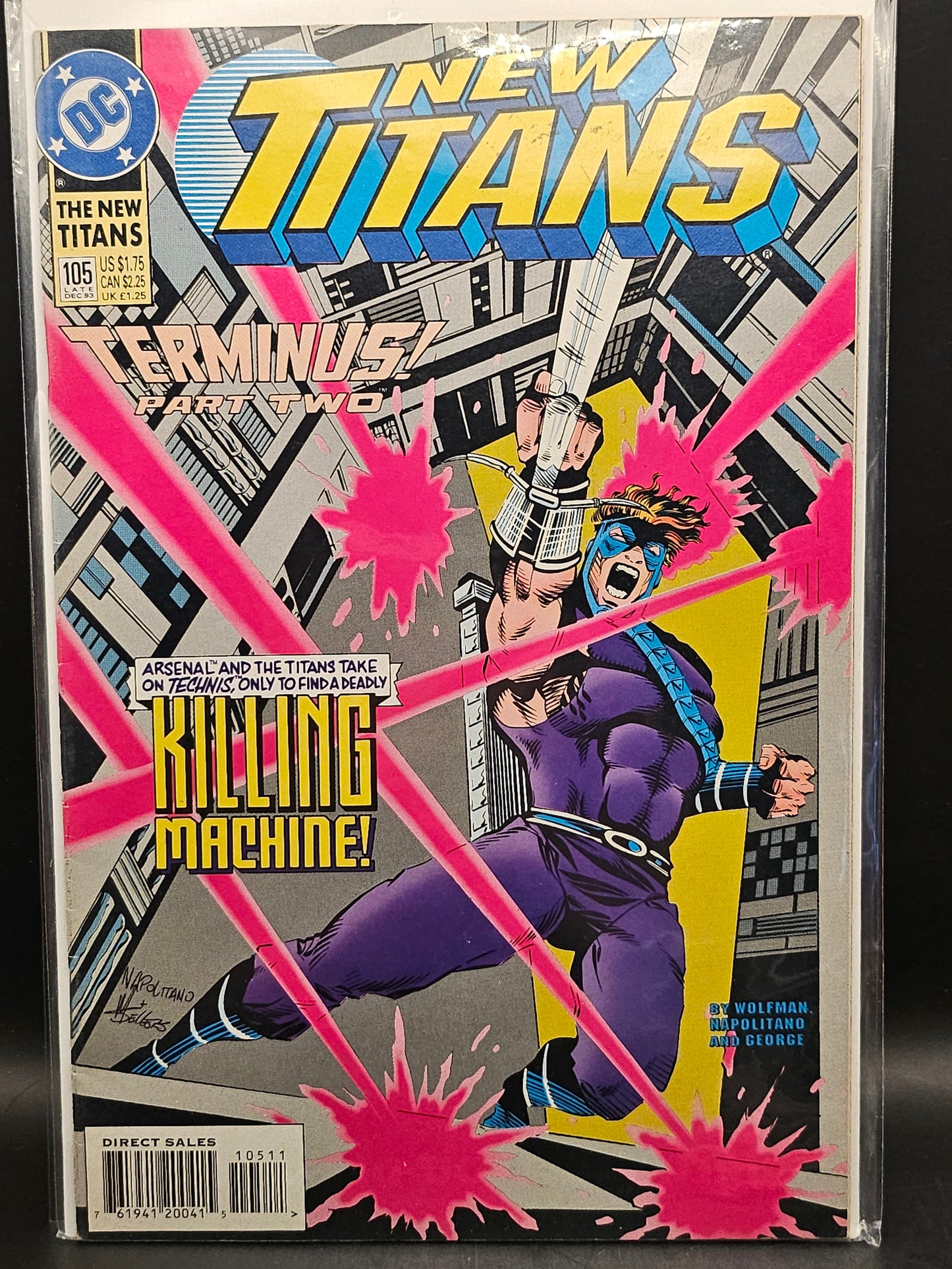 #105 New Teen Titans (1984 2nd Series) New Titans