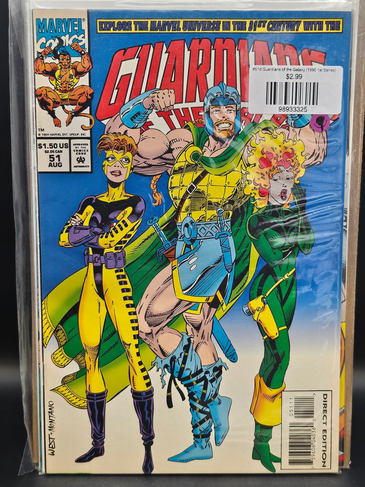#51d Guardians of the Galaxy (1990 1st Series)