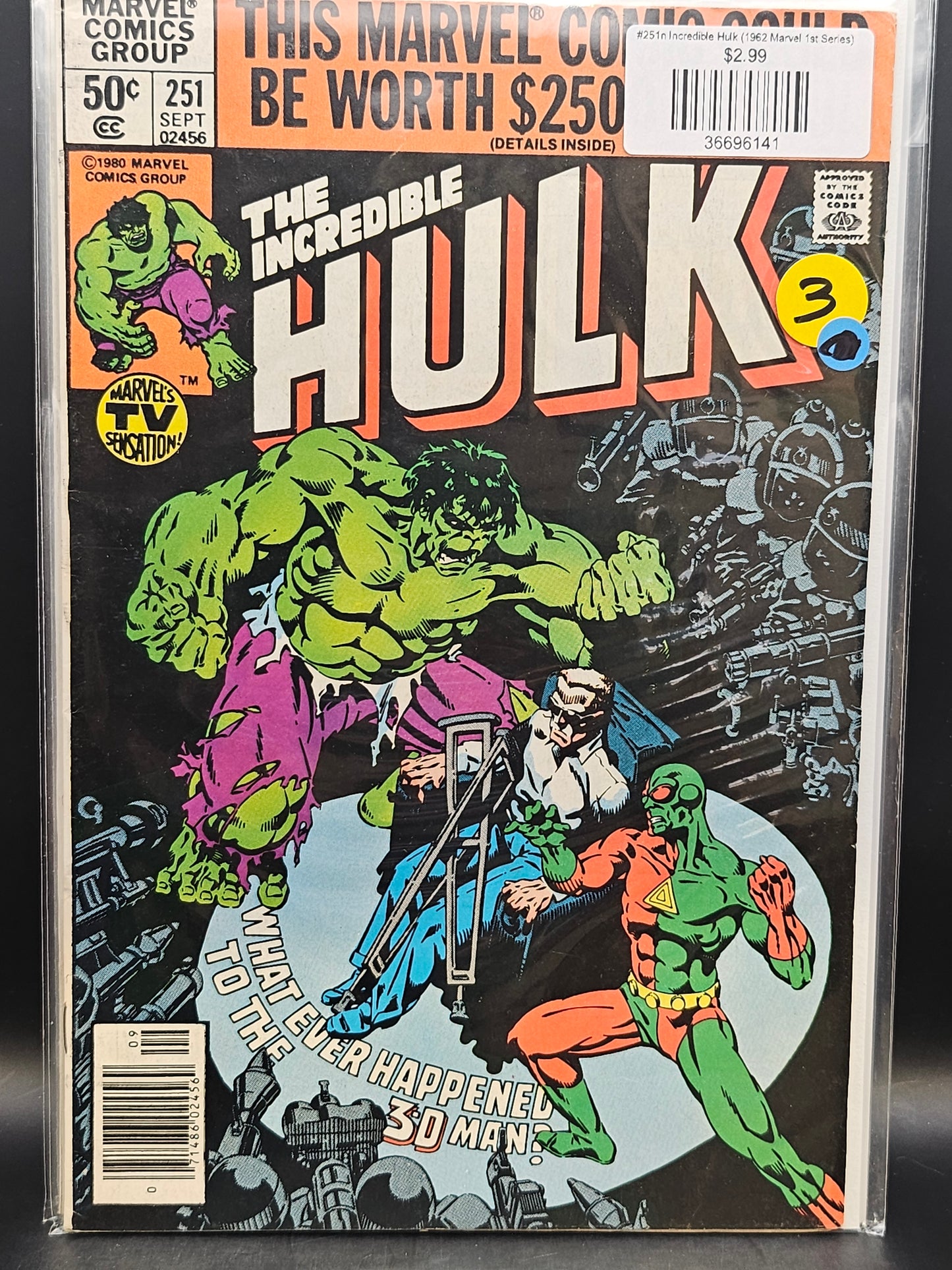 #251n Incredible Hulk (1962 Marvel 1st Series)