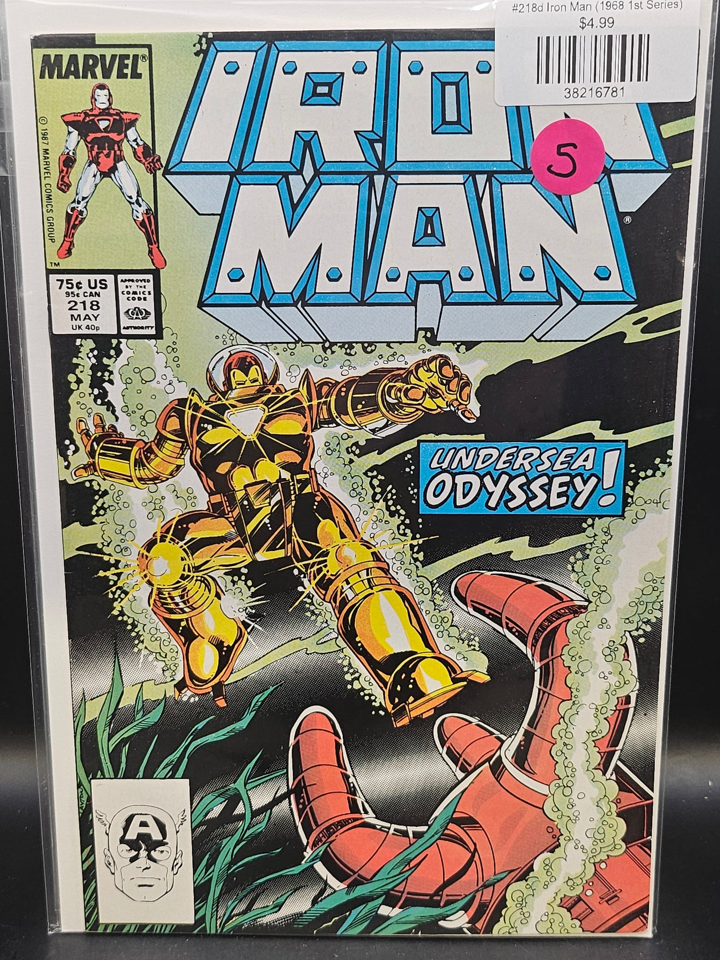 #218d Iron Man (1968 1st Series)