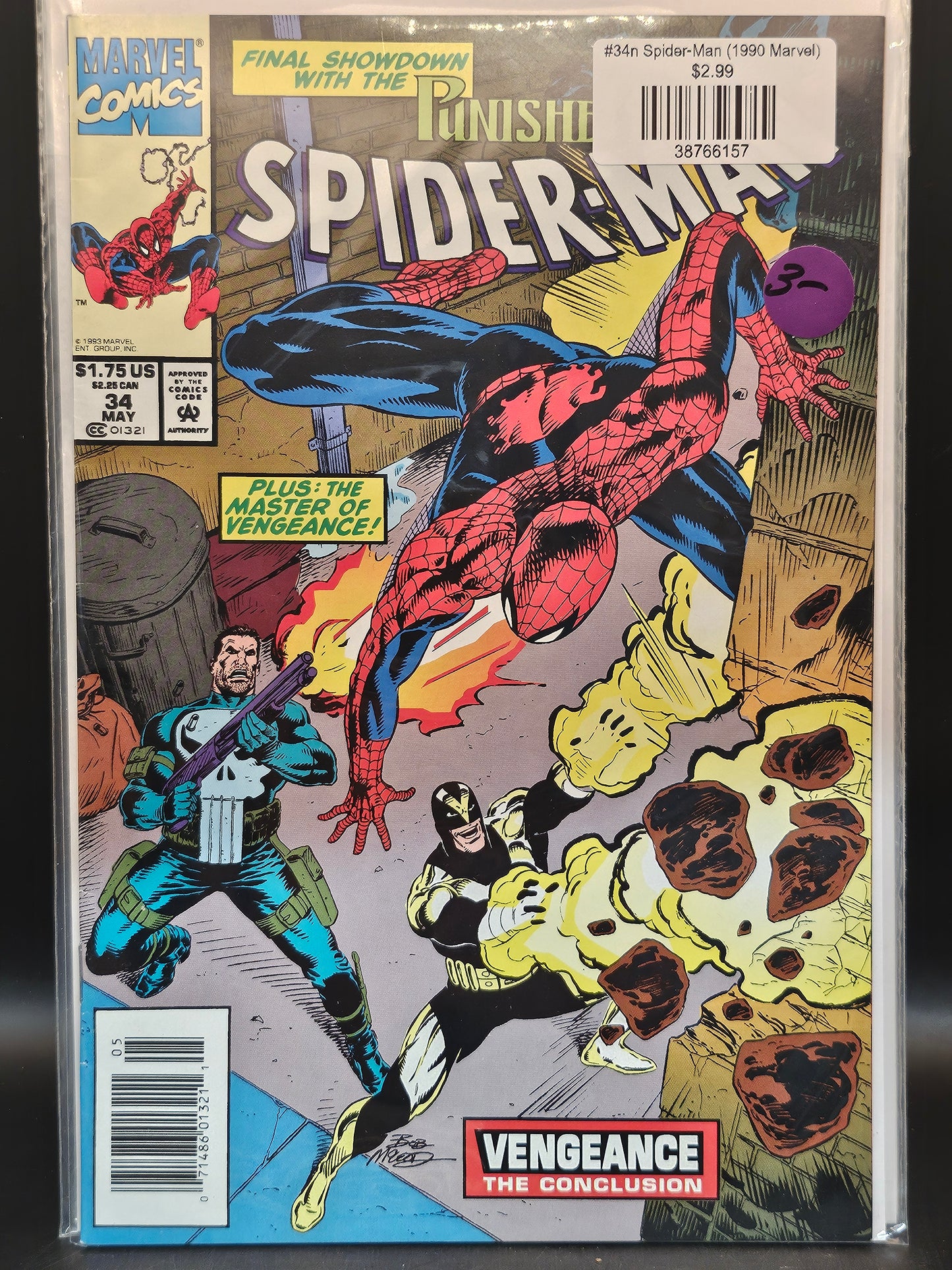 #34n Spider-Man (1990 Marvel)