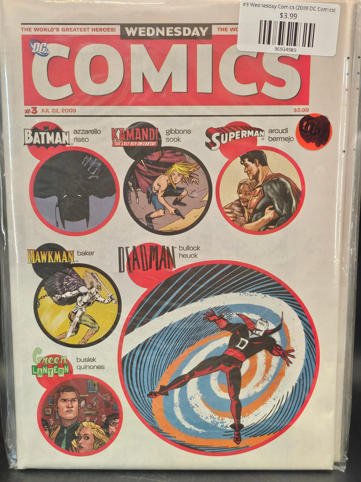 #3 Wednesday Comics (2009 DC Comics)