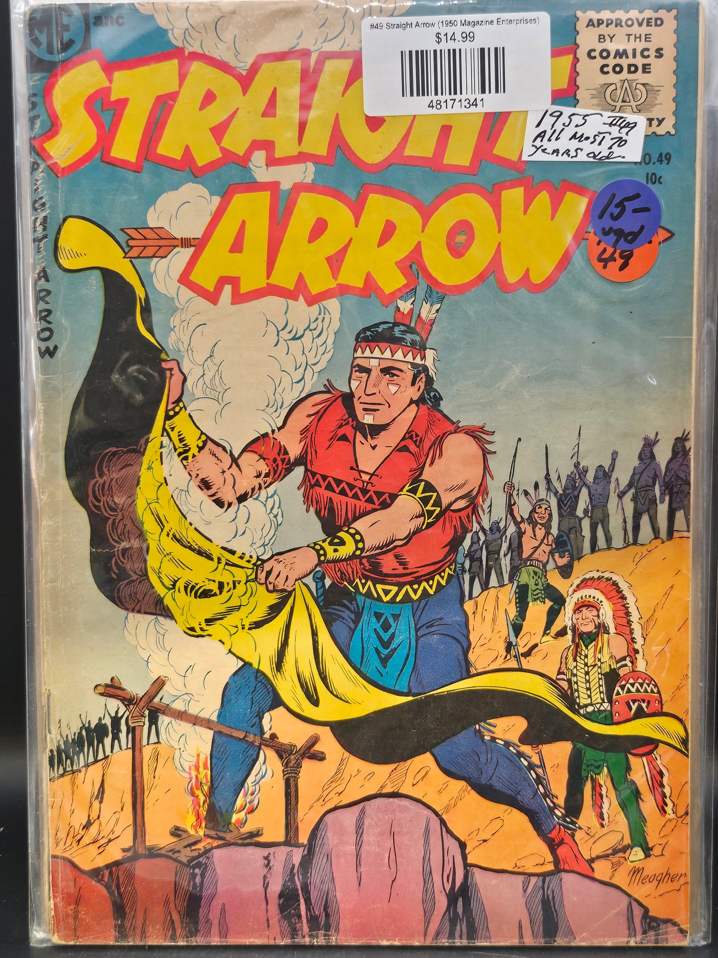 #49 Straight Arrow (1950 Magazine Enterprises)