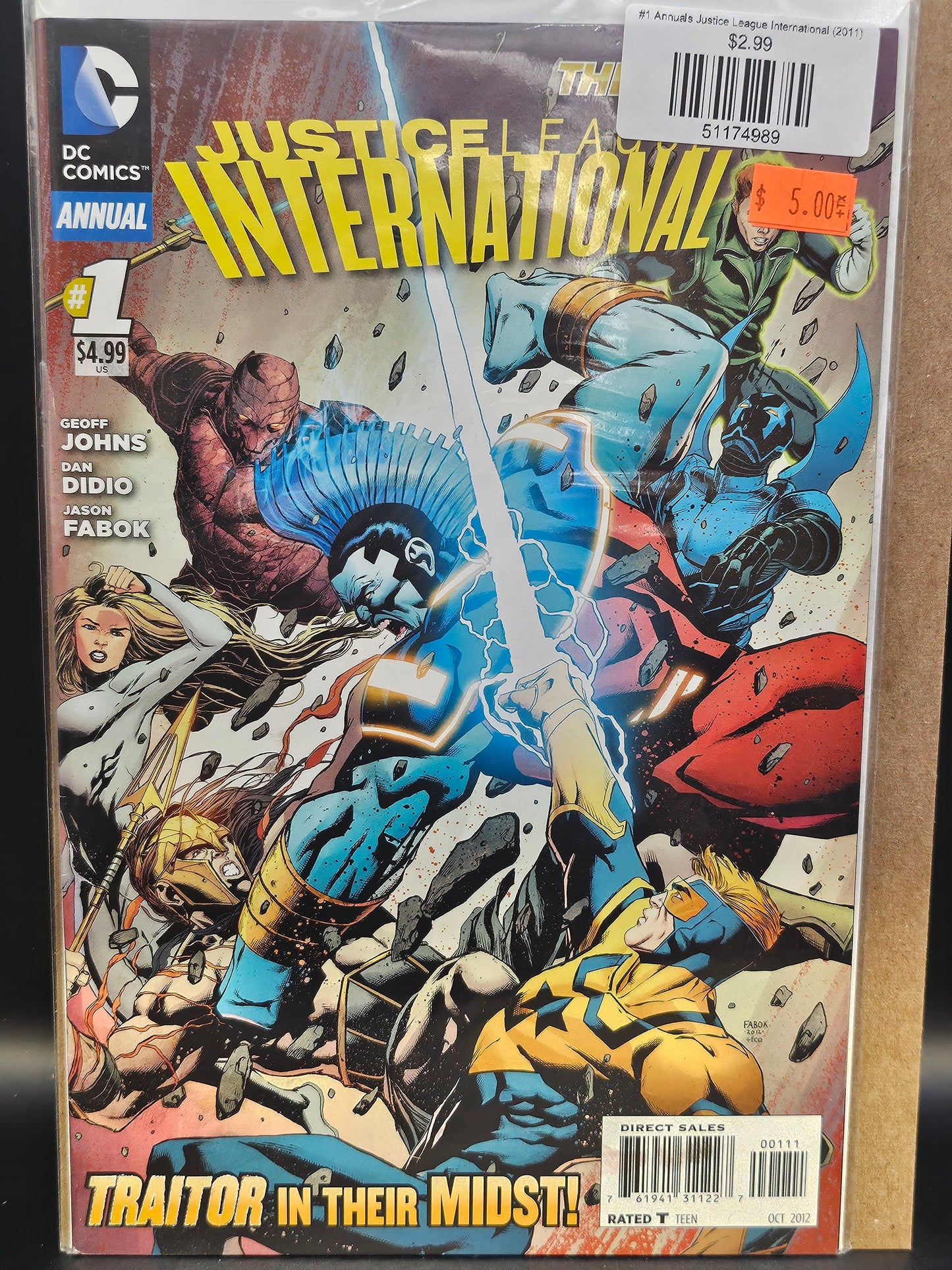 #1 Annuals Justice League International (2011)