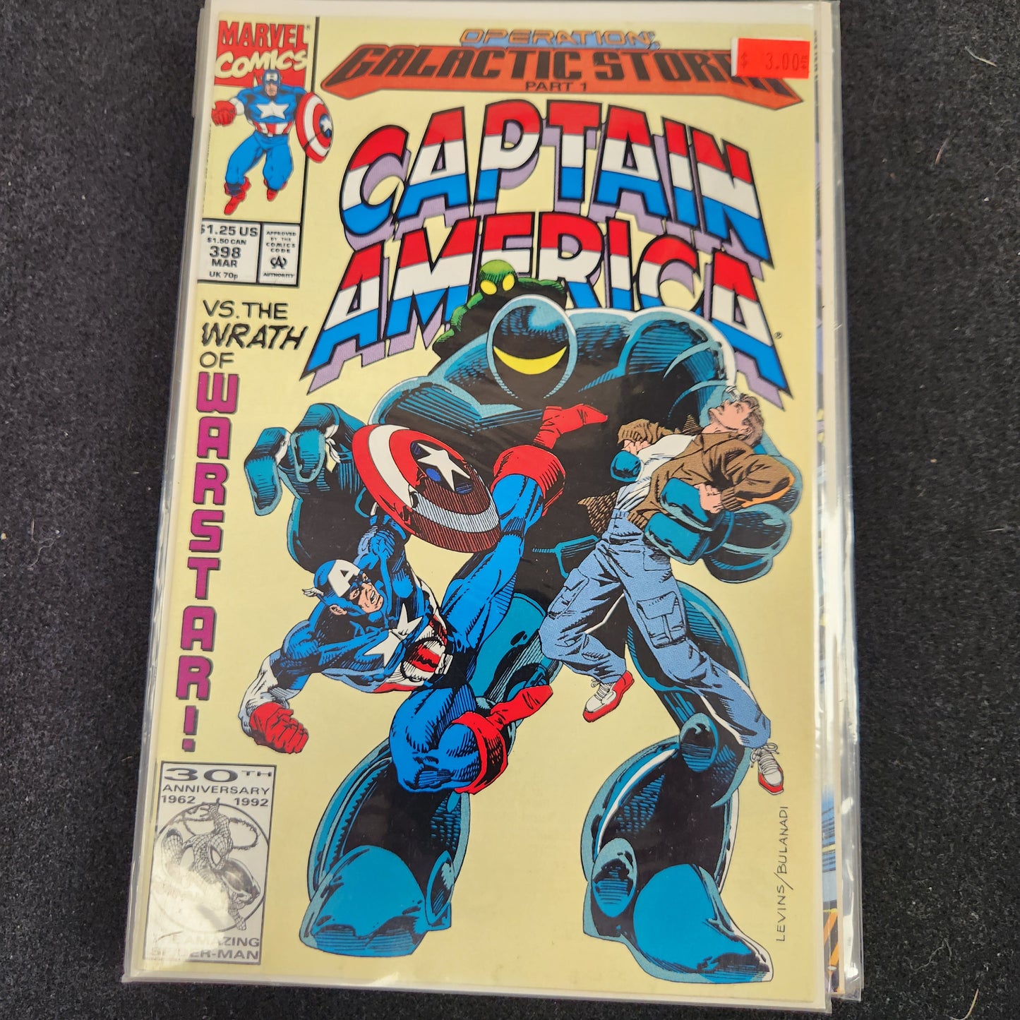 Captain America – Marvel – 1968–1996 – Volume 1 – Ongoing Series – #398