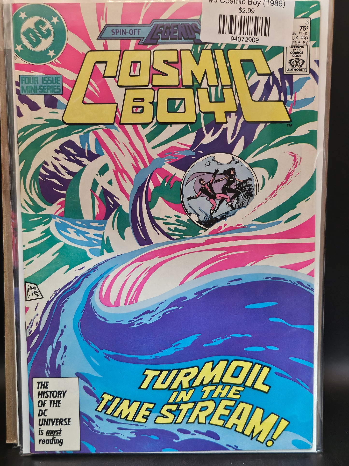 #3 Cosmic Boy (1986)
