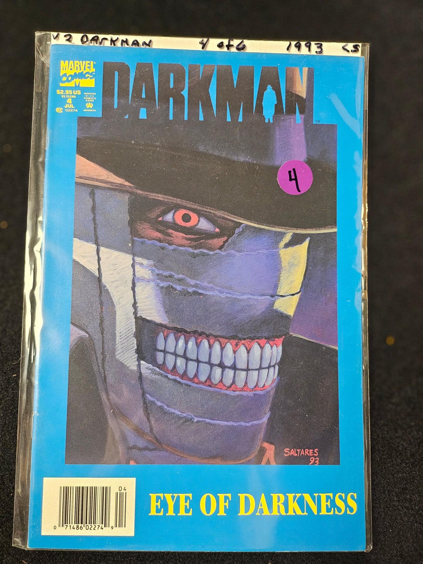 104.102 - Darkman - Eye of Darkness (LS) #4 of 6 -1993