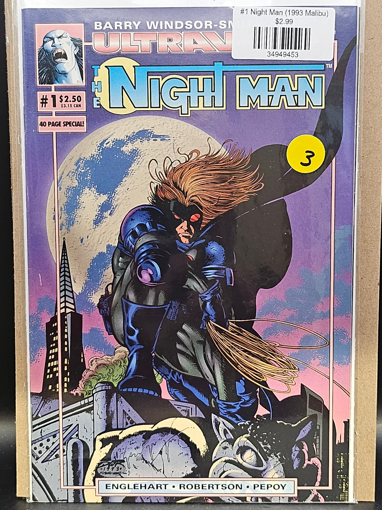 #1 Night Man (1993 Malibu)