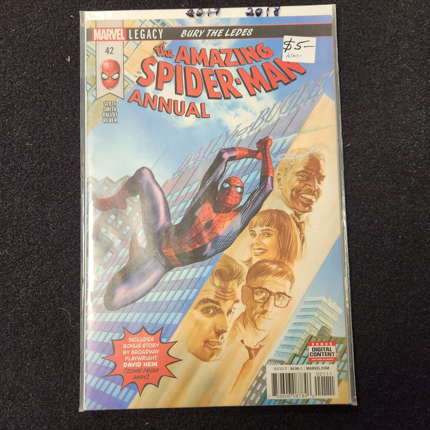 Amazing Spider-Man – Marvel Comics – (2015–2018) – Volume 4 – #42 Annual - Alex Ross Variant / Cover 1 / Cover A