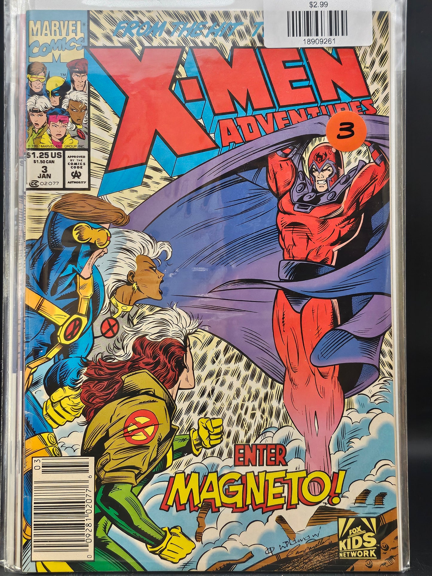 #3n X-Men Adventures (1992 Marvel) Season I