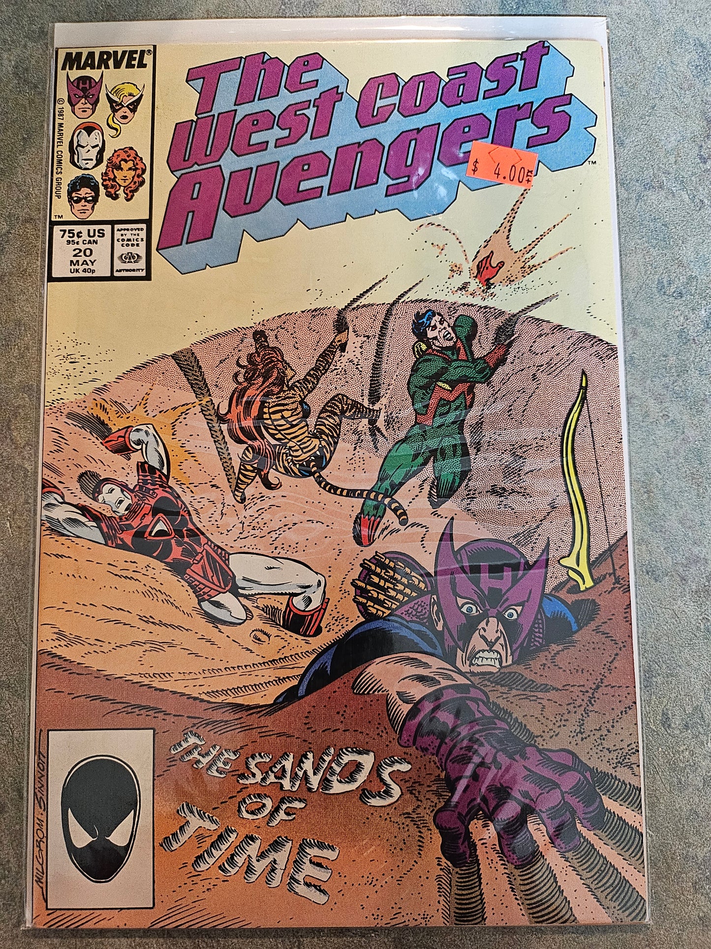 West Coast Avengers – Marvel Comics – (1985–1989) – Volume 2 – #20