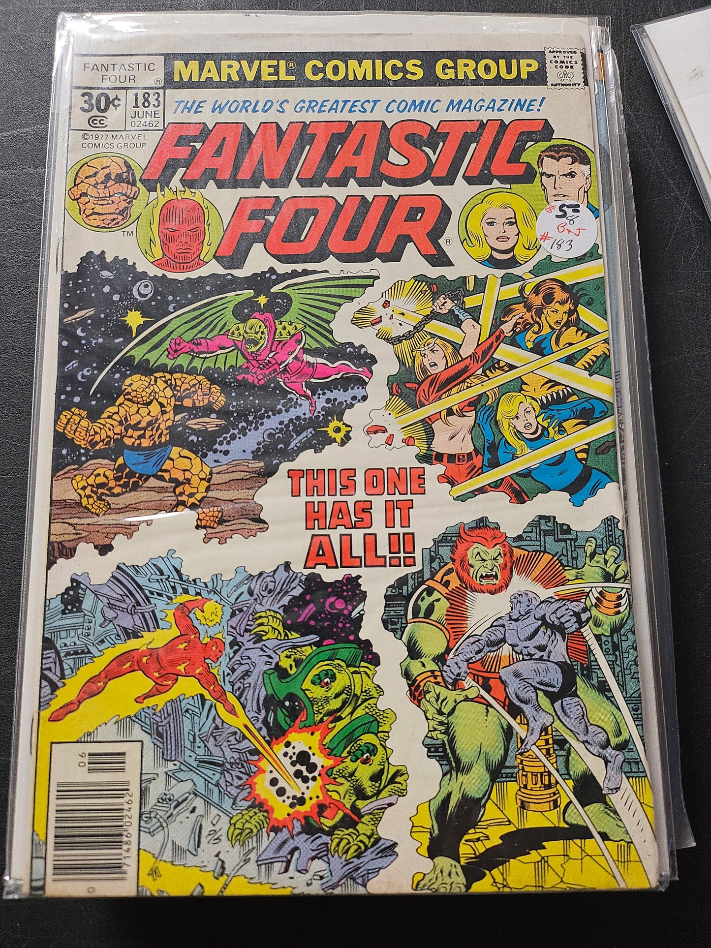 100.110 Fantastic Four – #183 – v1 (1961–1995)