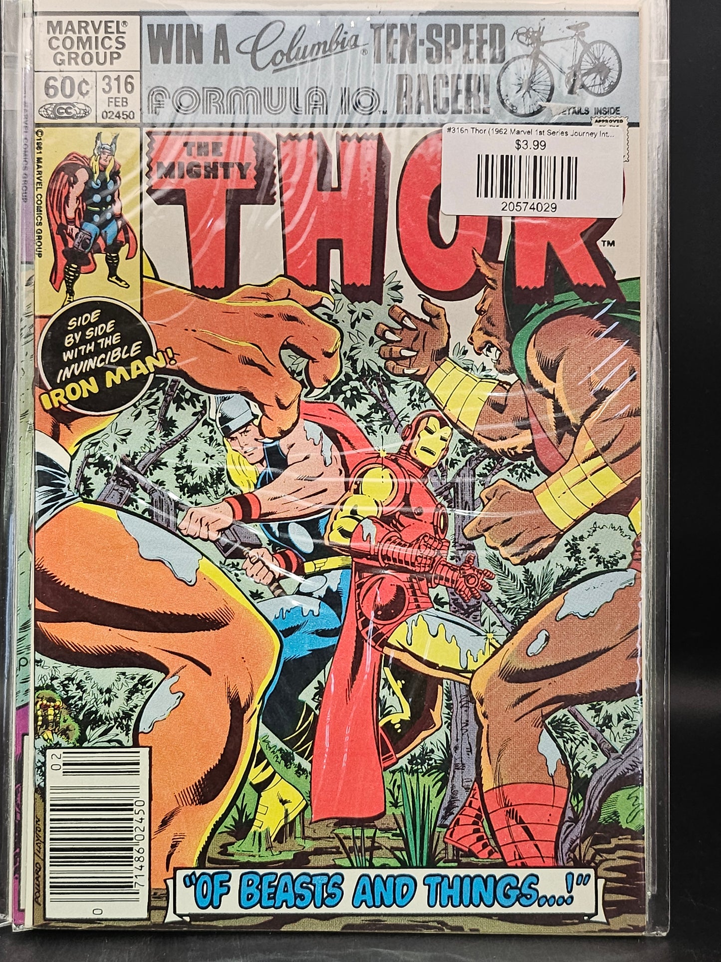 #316n Thor (1962 Marvel 1st Series Journey Into Mystery)