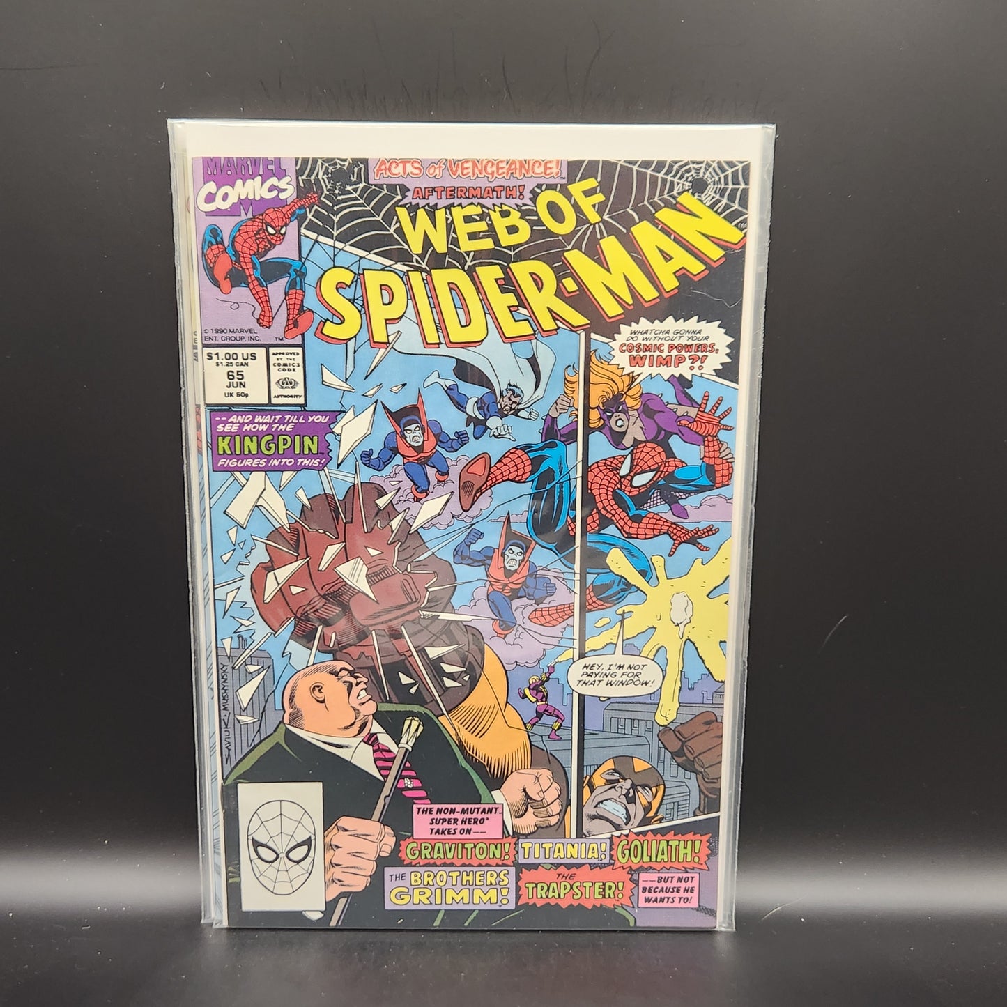 #65D Web of Spider-Man (1985 1st Series)