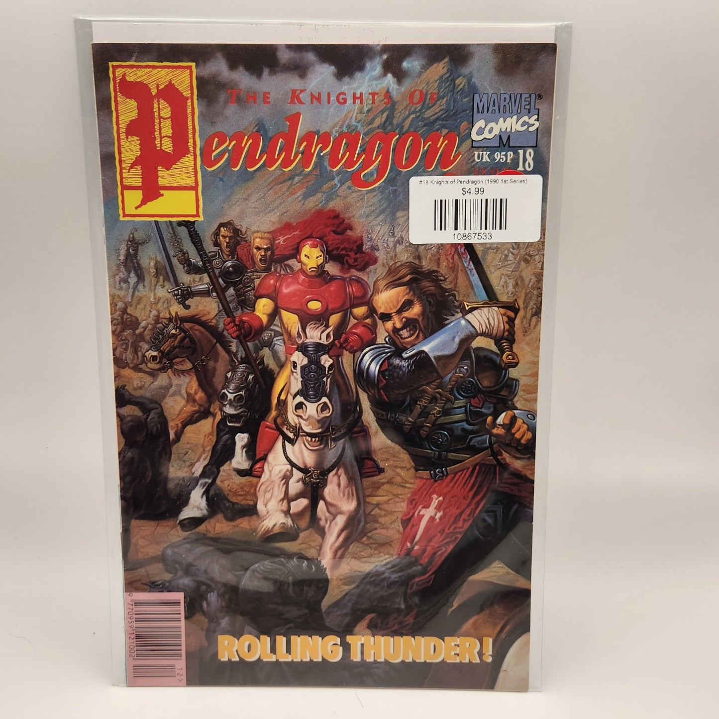 #18 Knights of Pendragon (1990 1st Series)