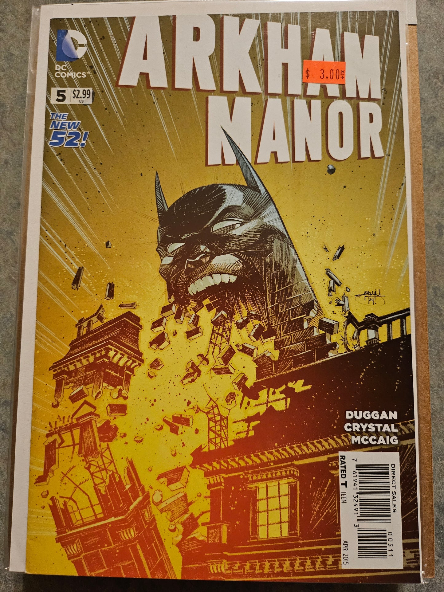 Batman: Arkham Manor – DC Comics – (2014–2015) – Volume 1 – Limited Series – #5 of 6