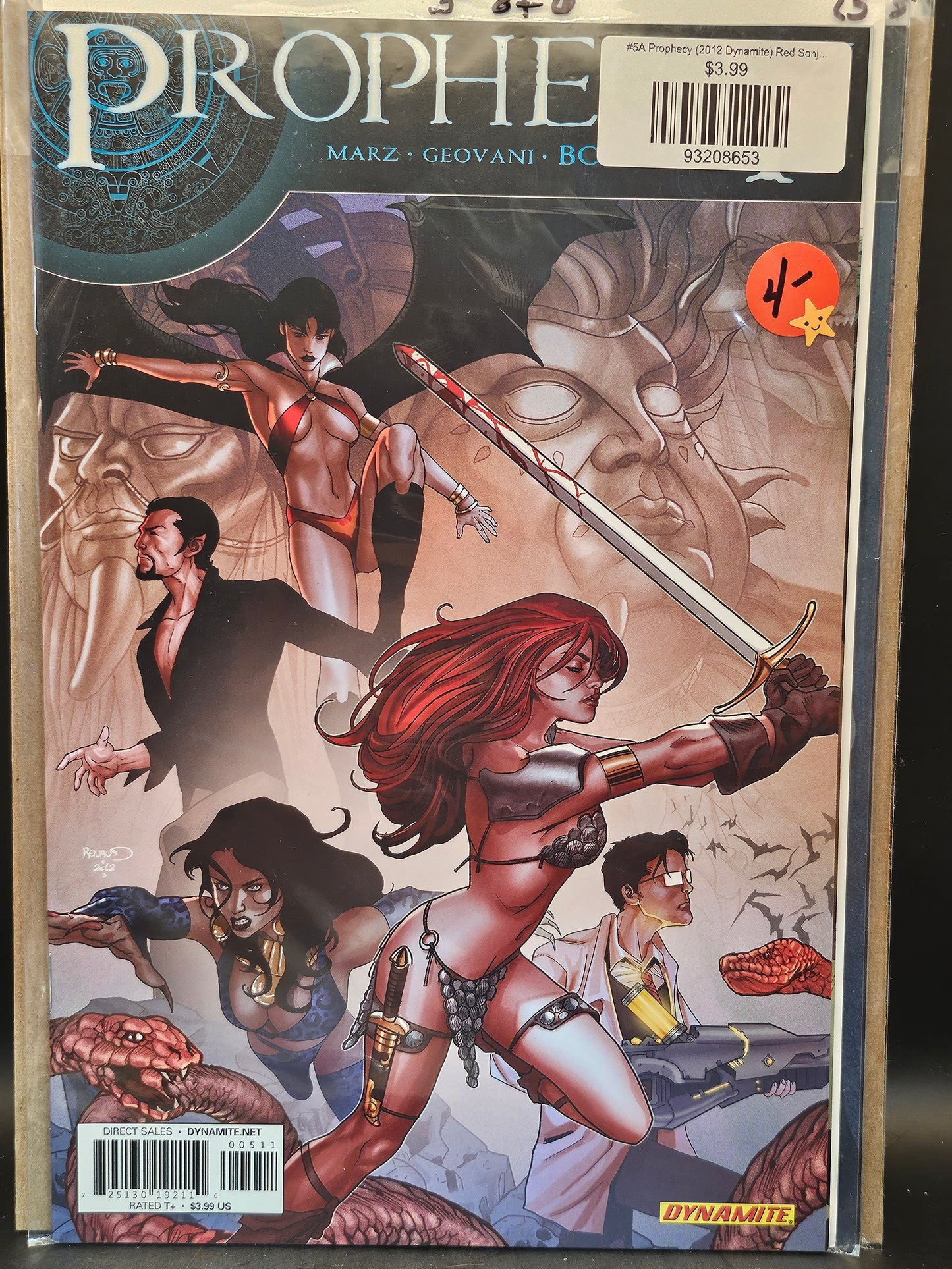#5A Prophecy (2012 Dynamite) Red Sonja Vampirella