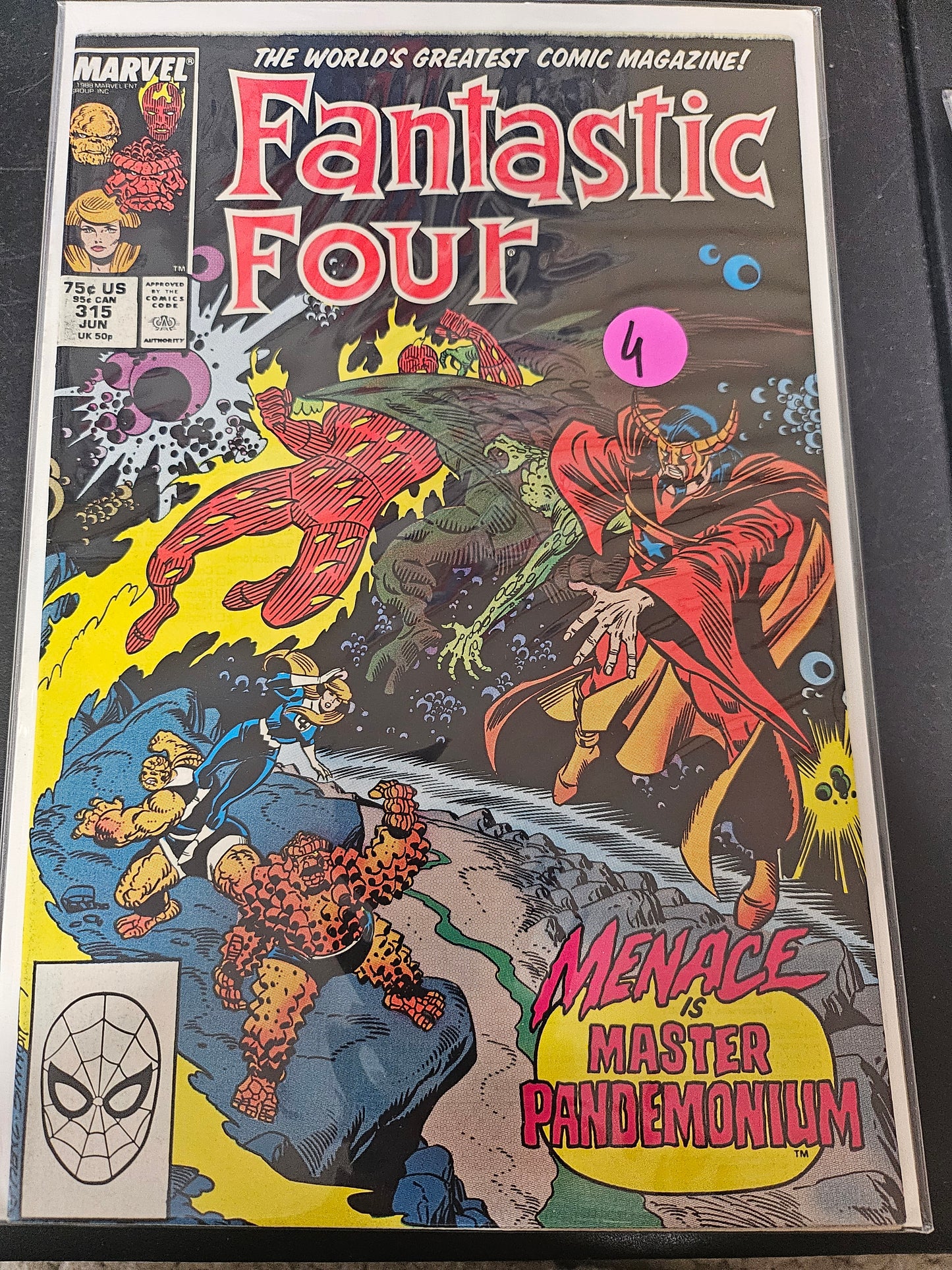 101.128 Fantastic Four – #315 – v1 (1961–1995)