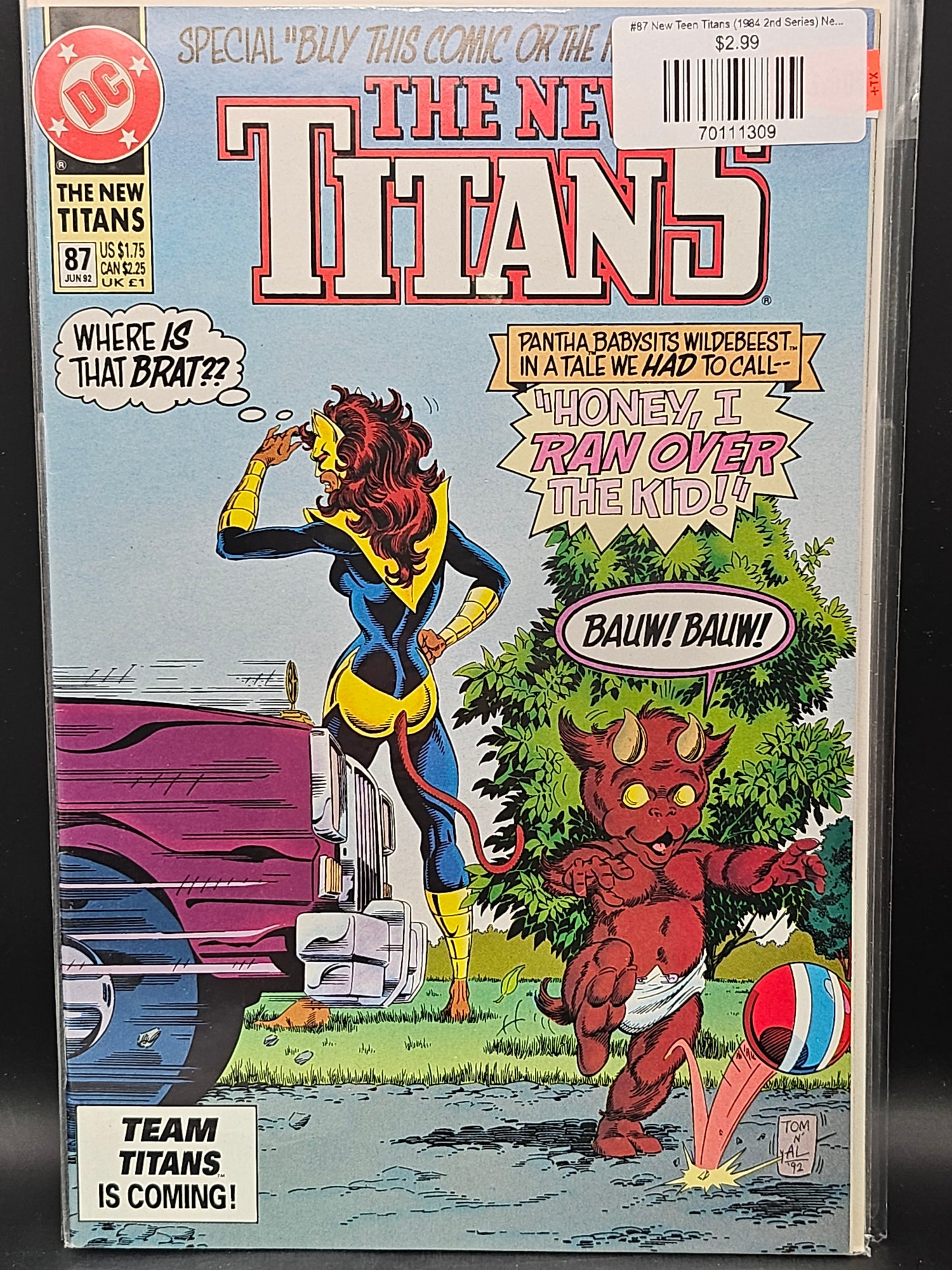 #87 New Teen Titans (1984 2nd Series) New Titans
