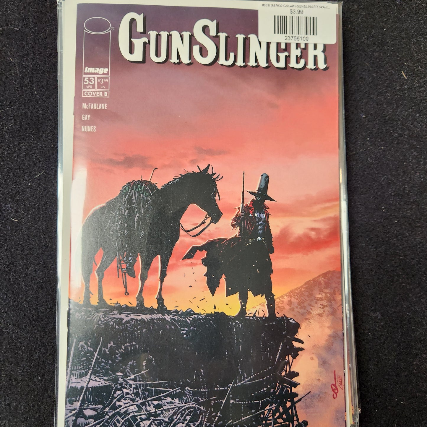#53B (MIRKO COLAK) GUNSLINGER SPAWN (VAR)
