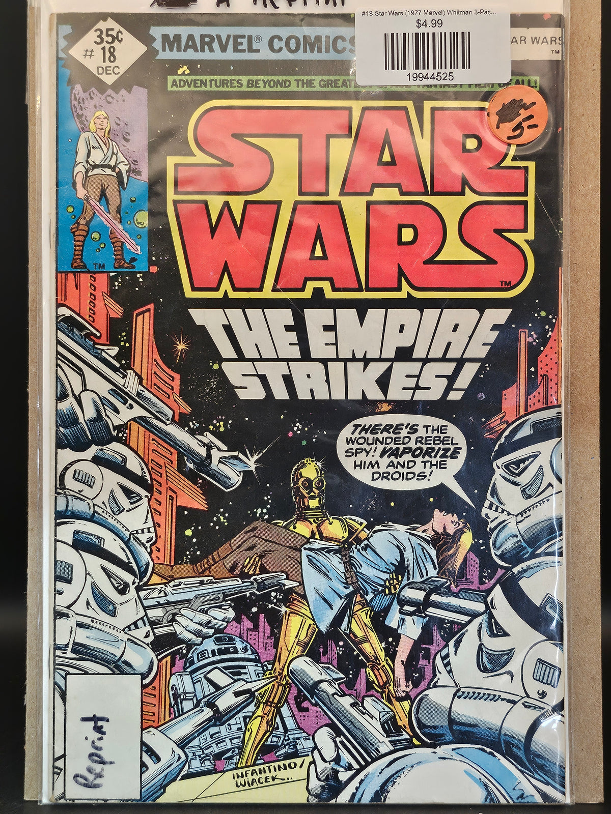 #18 Star Wars (1977 Marvel) Whitman 3-Pack Diamond Variants