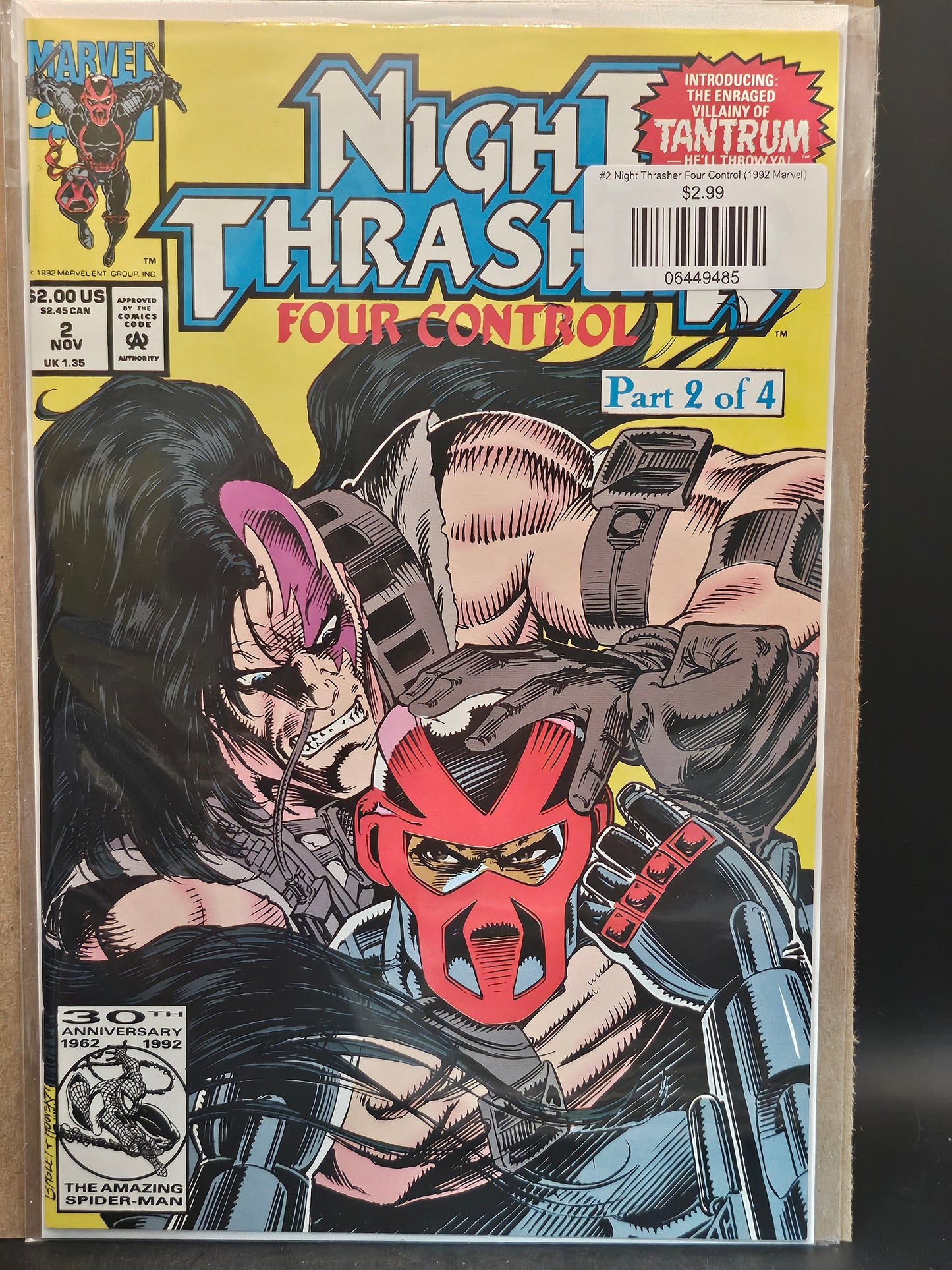 #2 Night Thrasher Four Control (1992 Marvel)