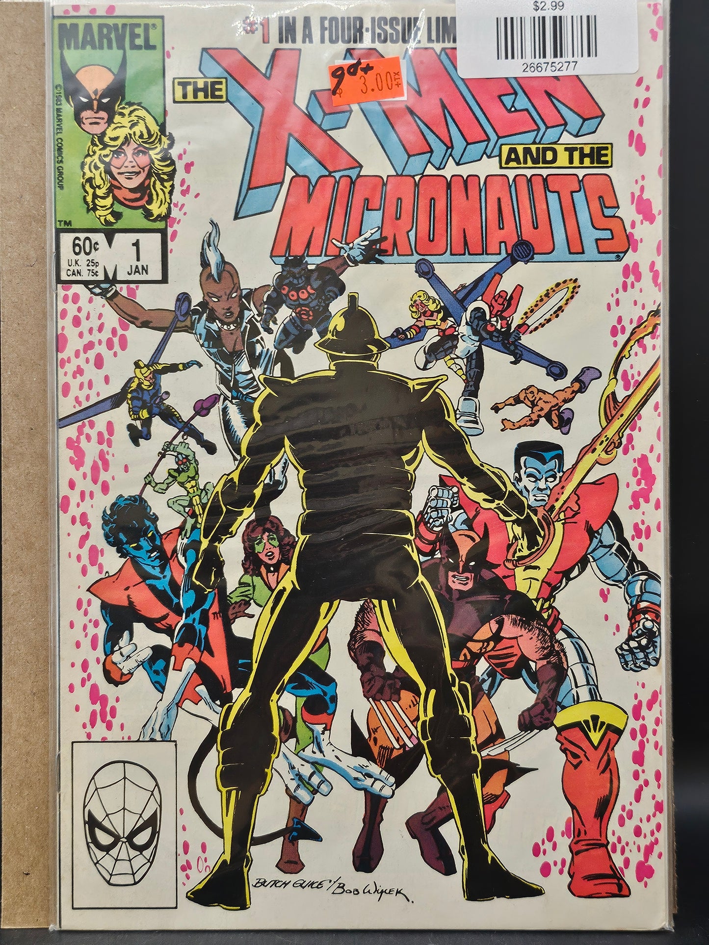 #1d X-Men and the Micronauts (1984)