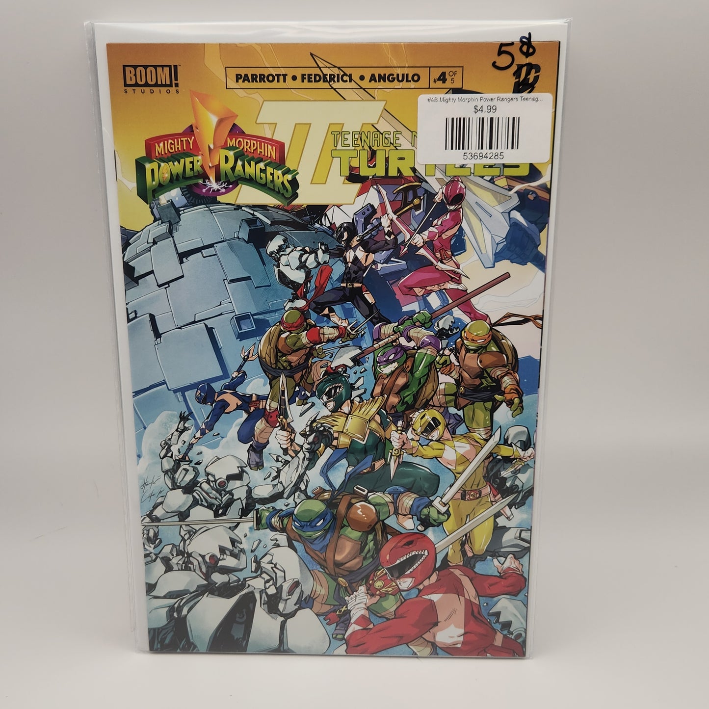 #4B Mighty Morphin Power Rangers Teenage Mutant Ninja Turtles III (2025 Boom)