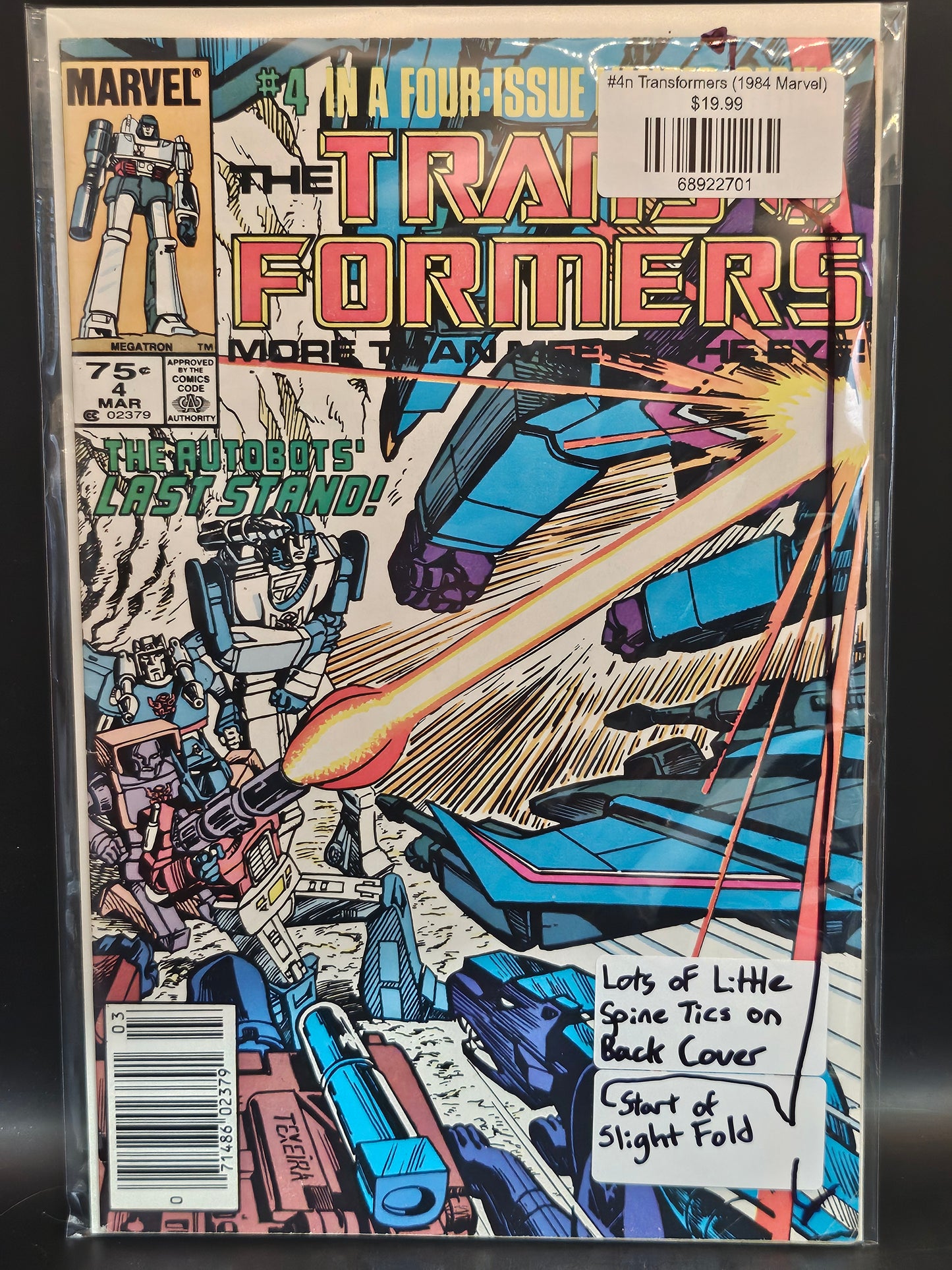 #4n Transformers (1984 Marvel)