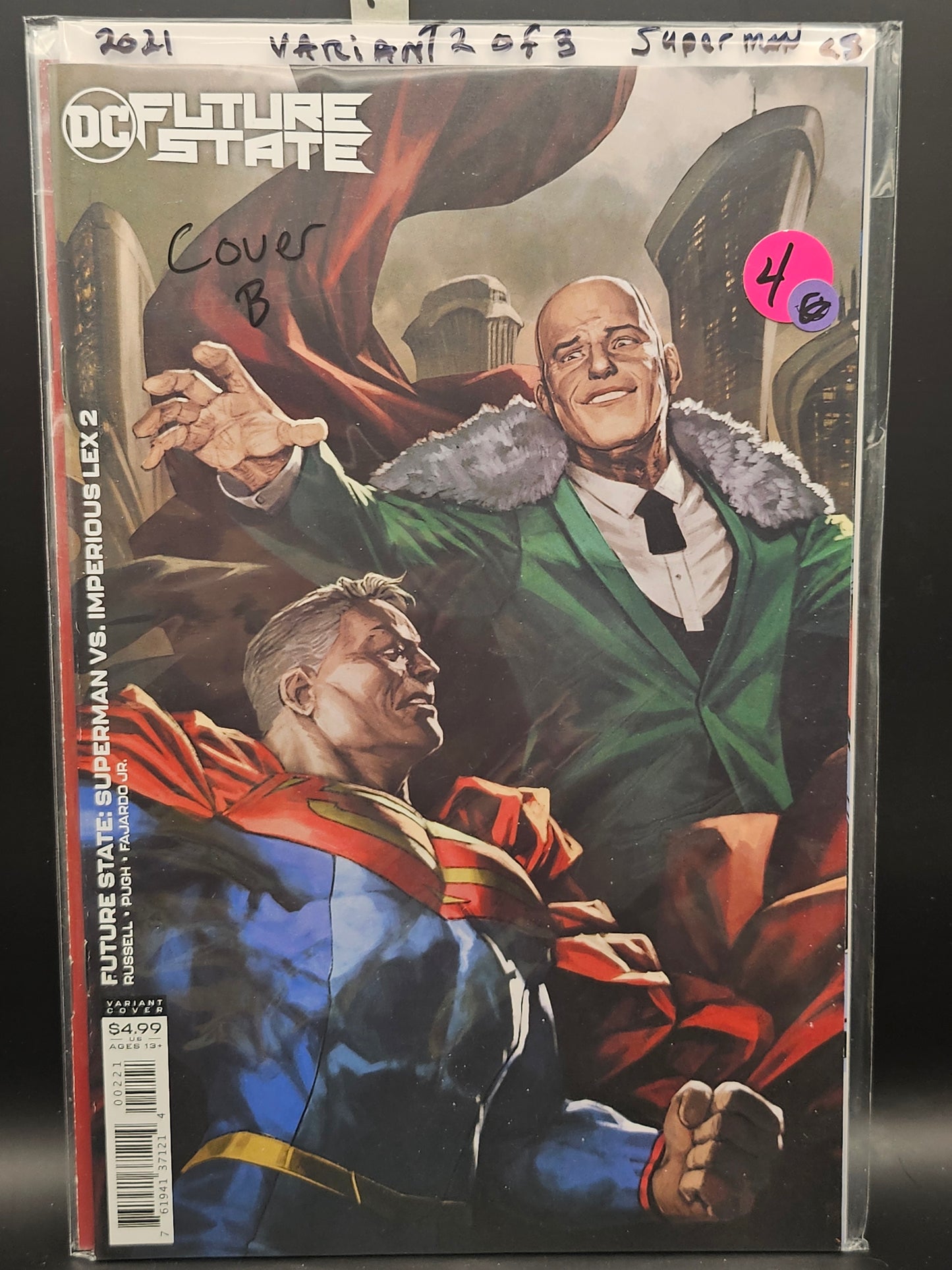 #2 Cover B - Future State Superman vs. Imperious Lex (2021 DC)