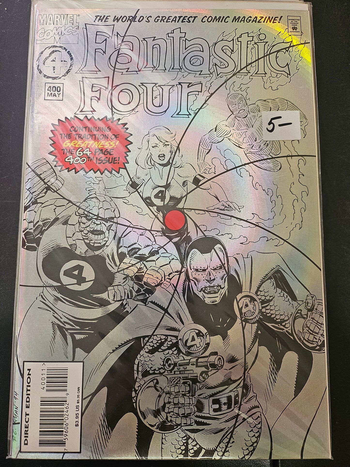 103.121 – Fantastic Four - #400 -1961-95