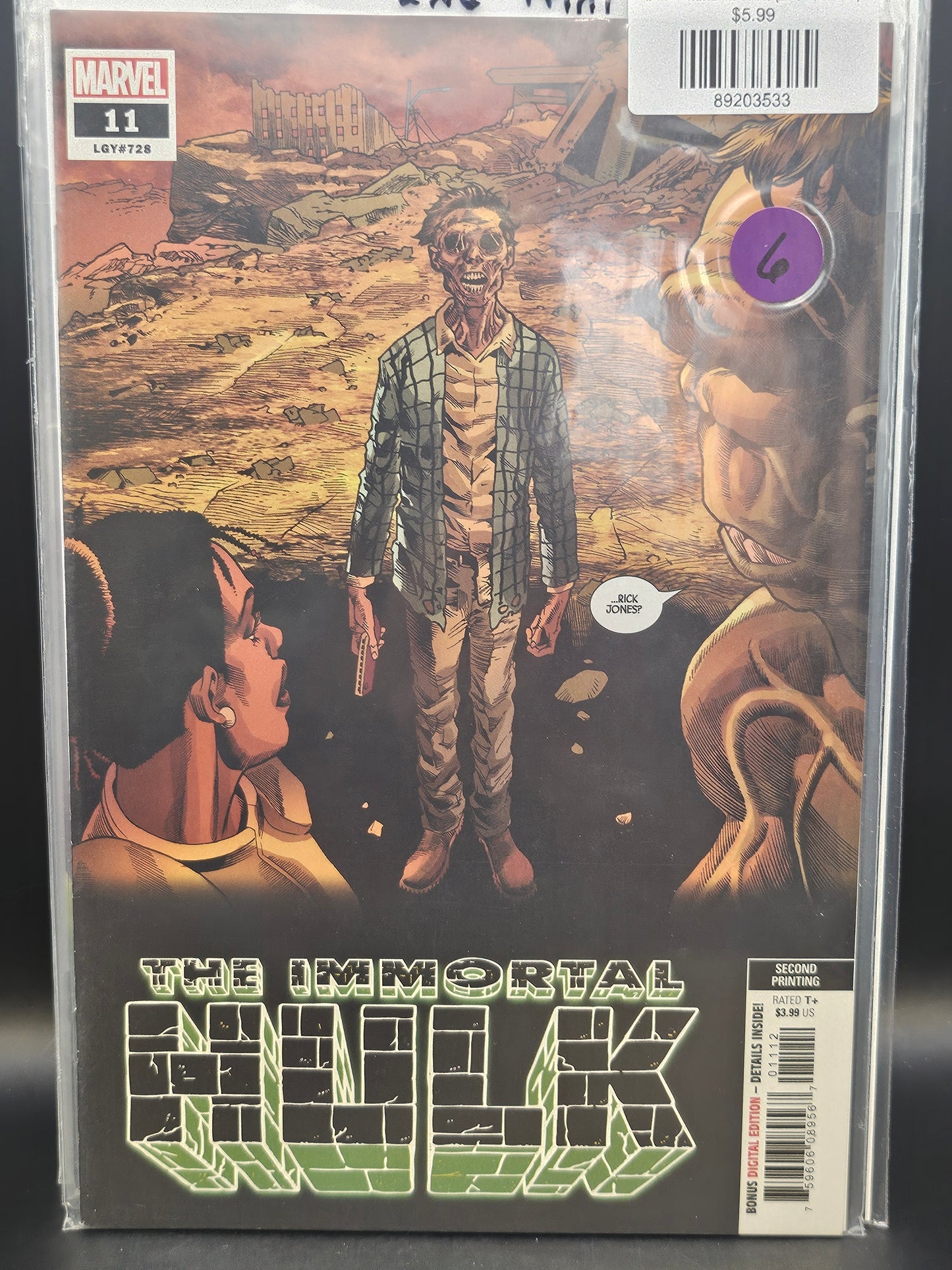 #11C Immortal Hulk (2018 Marvel)