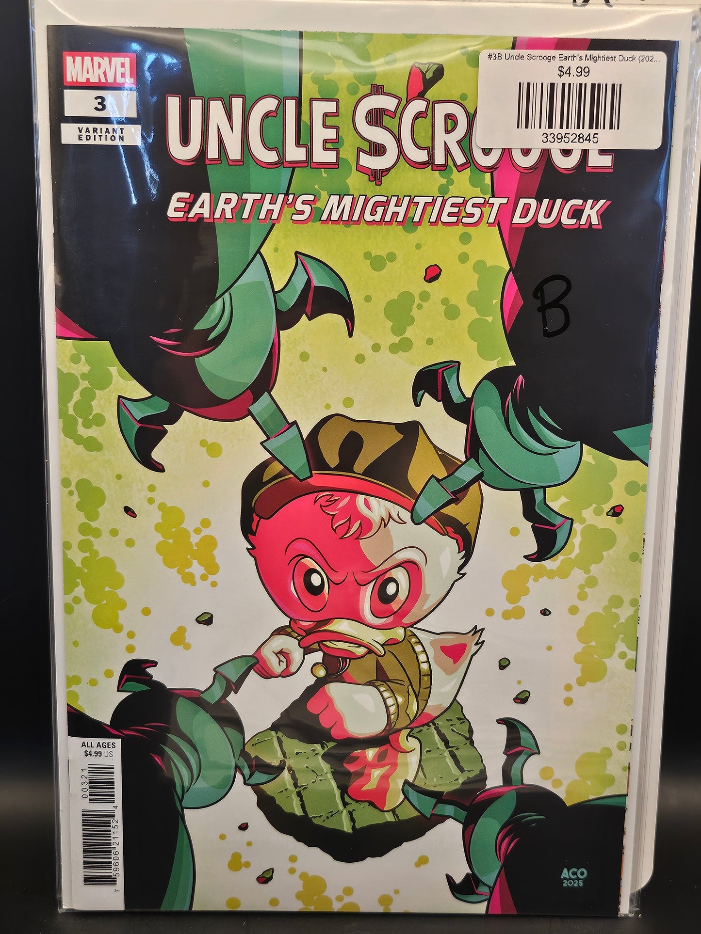 #3B Uncle Scrooge Earth's Mightiest Duck (2025 Marvel)