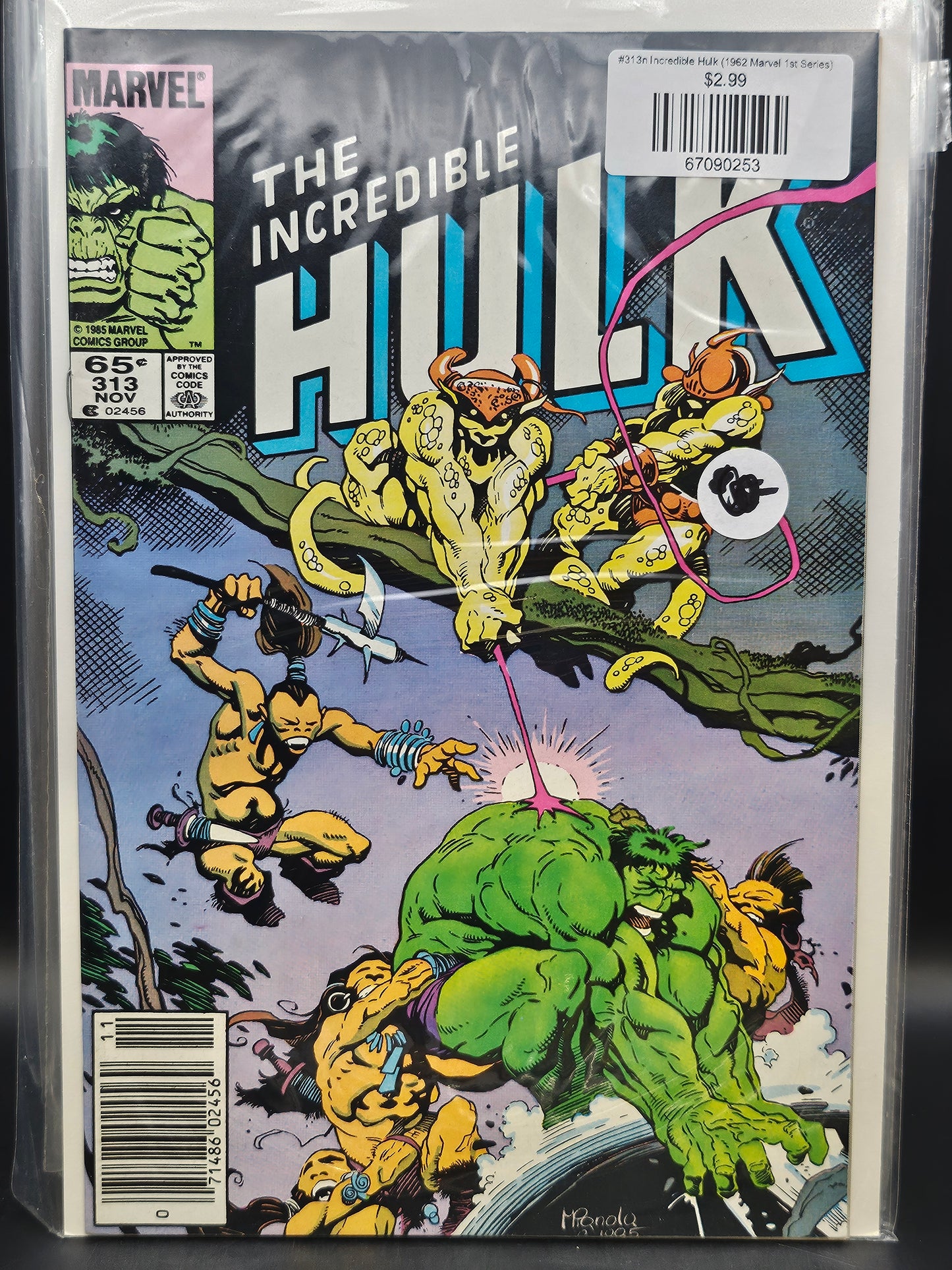 #313n Incredible Hulk (1962 Marvel 1st Series)