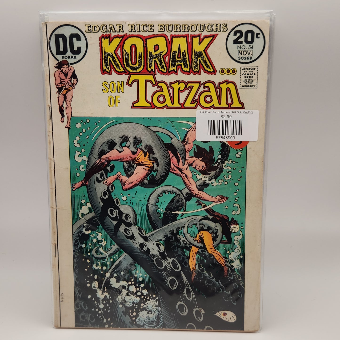 #54 Korak Son of Tarzan (1964 Gold Key/DC)