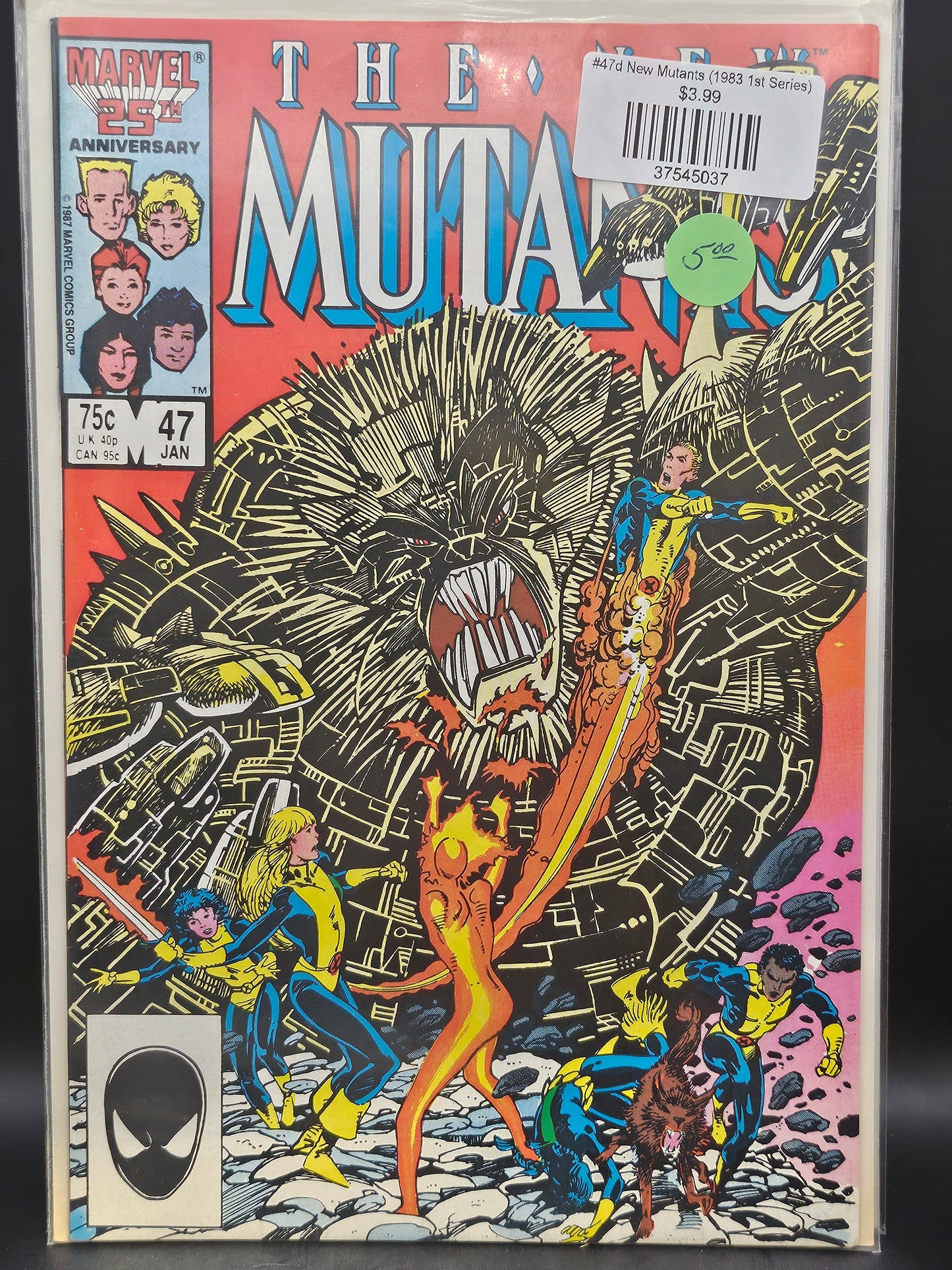 #47d New Mutants (1983 1st Series)