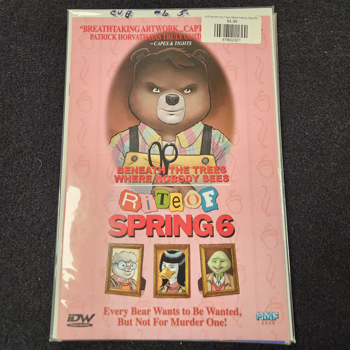 #6B Beneath the Trees Where Nobody Sees Rite of Spring (2025 IDW)
