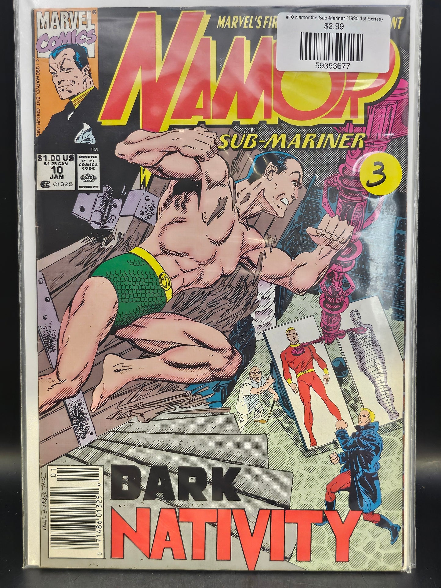 #10 Namor the Sub-Mariner (1990 1st Series)