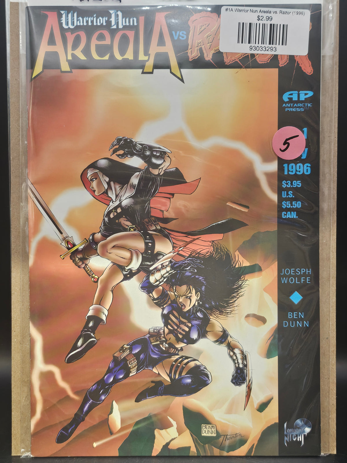 #1A Warrior Nun Areala vs. Razor (1996)