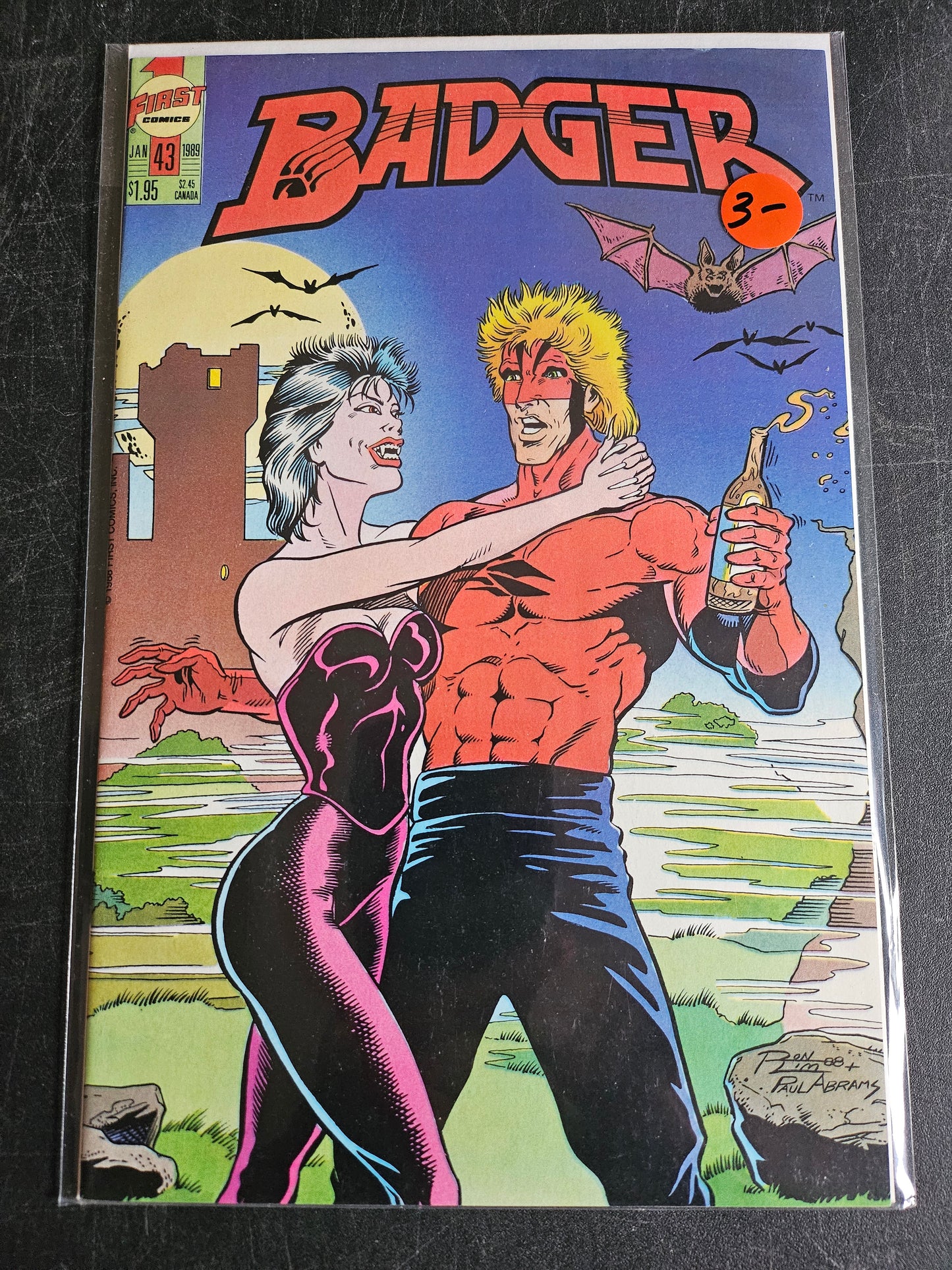 Badger – Capital/First Comics – (1983–1991) – Volume 1 – #43