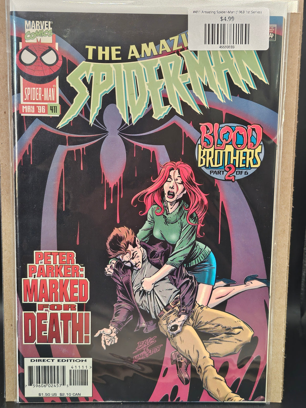 #411 Amazing Spider-Man (1963 1st Series)