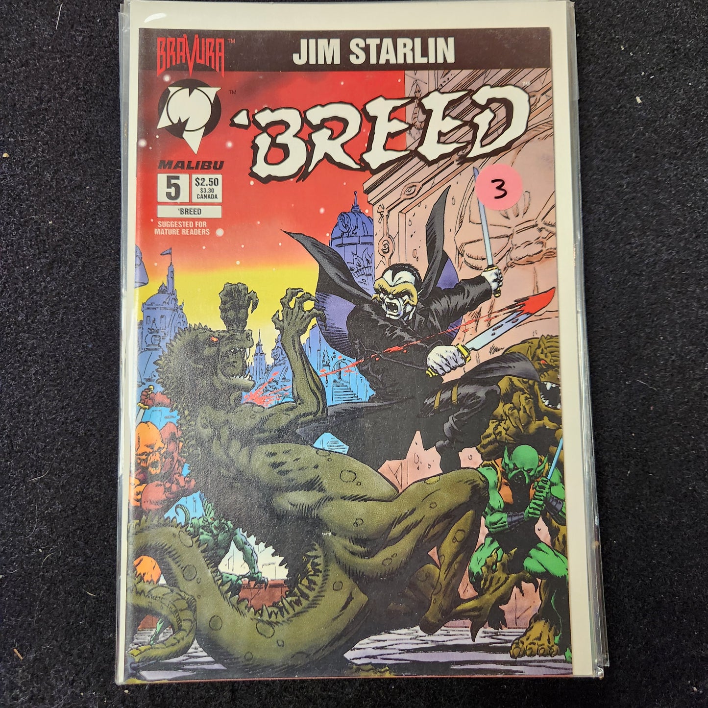 Breed – Malibu Comics / Bravura – (1994) – Volume 1 – Limited Series - #5 of 6