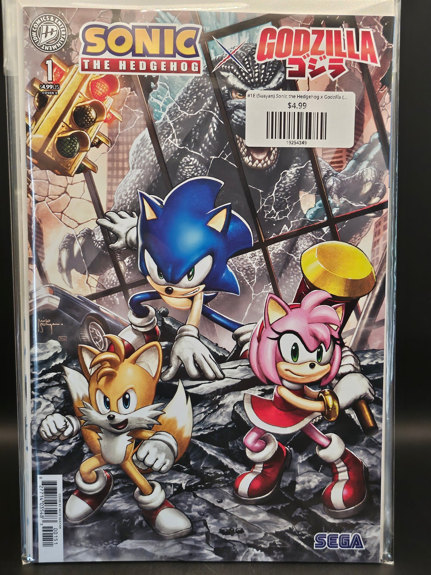 #1E (Suayan) Sonic the Hedgehog x Godzilla (Suayan)