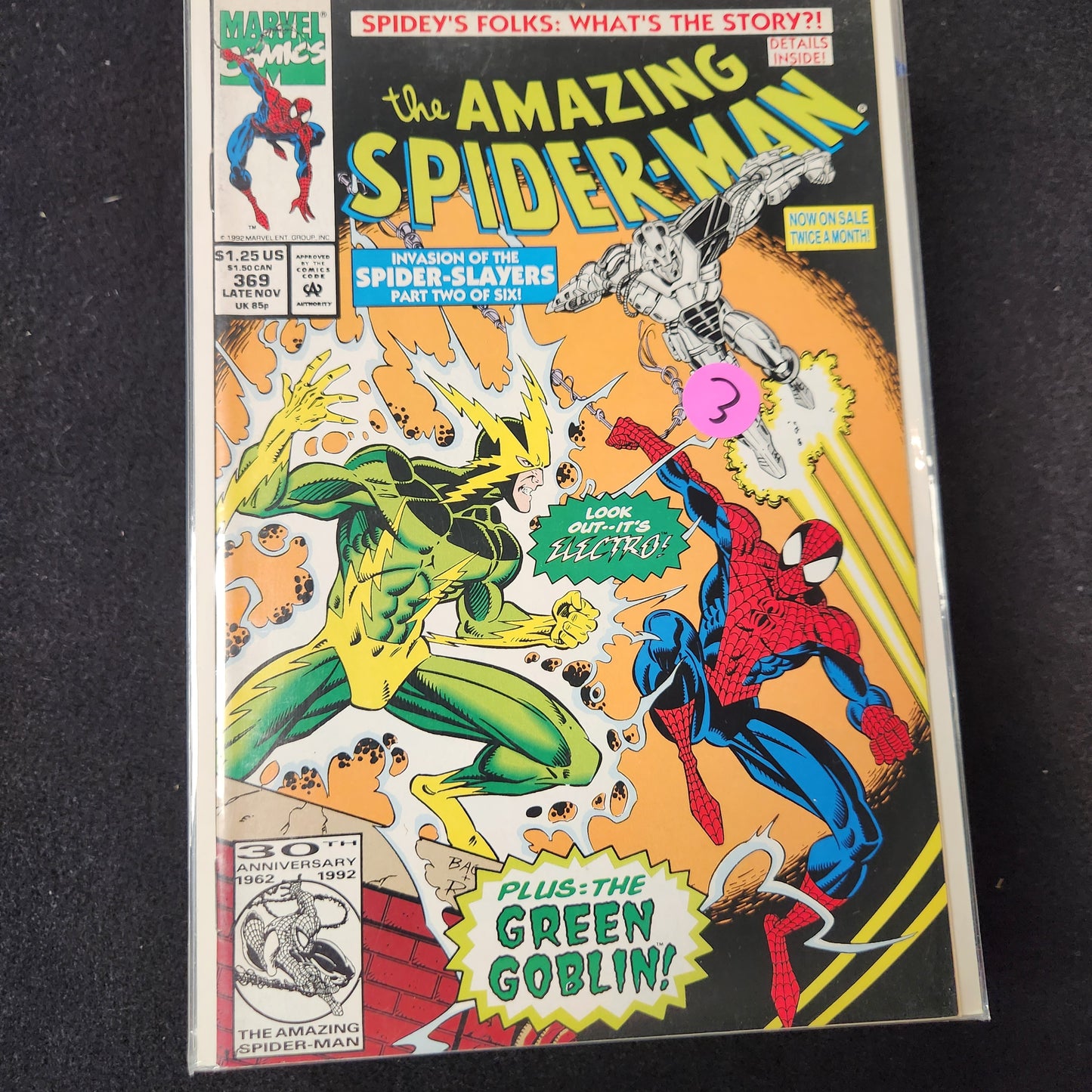 Amazing Spiderman V1 1963–1998 #369 (1992)