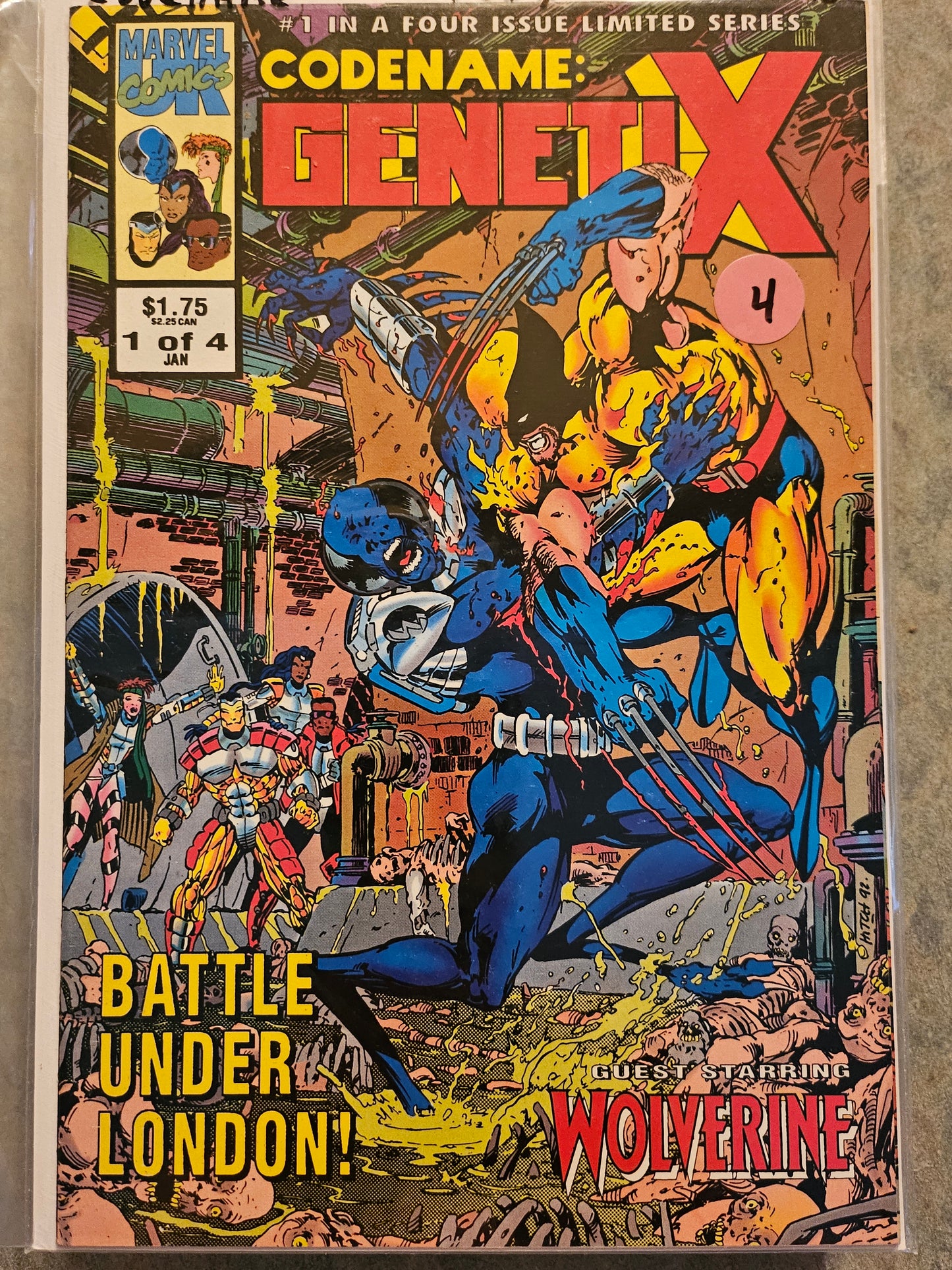 109.100 – Codename - #1 of 4 -(LS) limited series