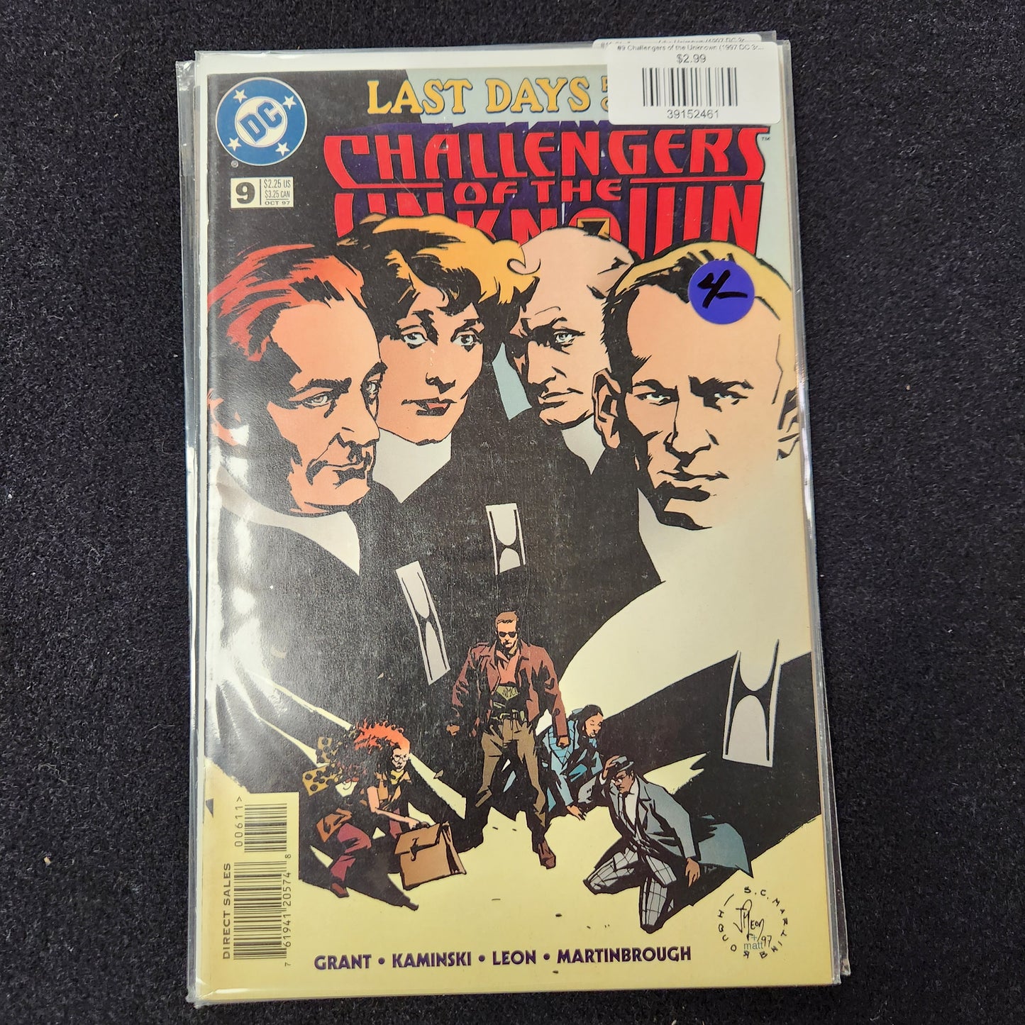 #9 Challengers of the Unknown (1997 DC 3rd Series)